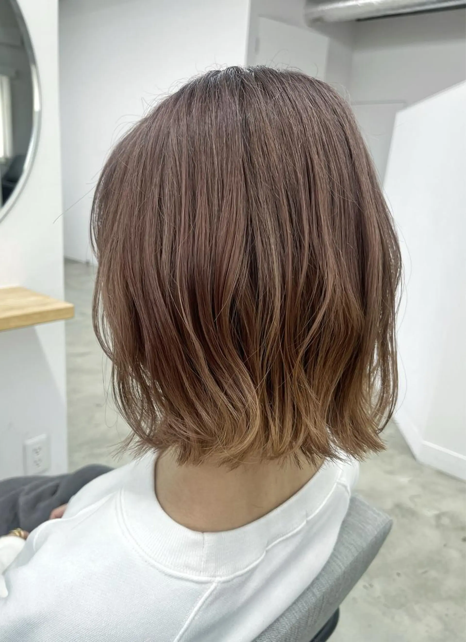 ミディアム カラー カット ヘアカラー トリートメント ISSIKI所属・⭐️当日OK⭐️ 岩田峻のヘアスタイル