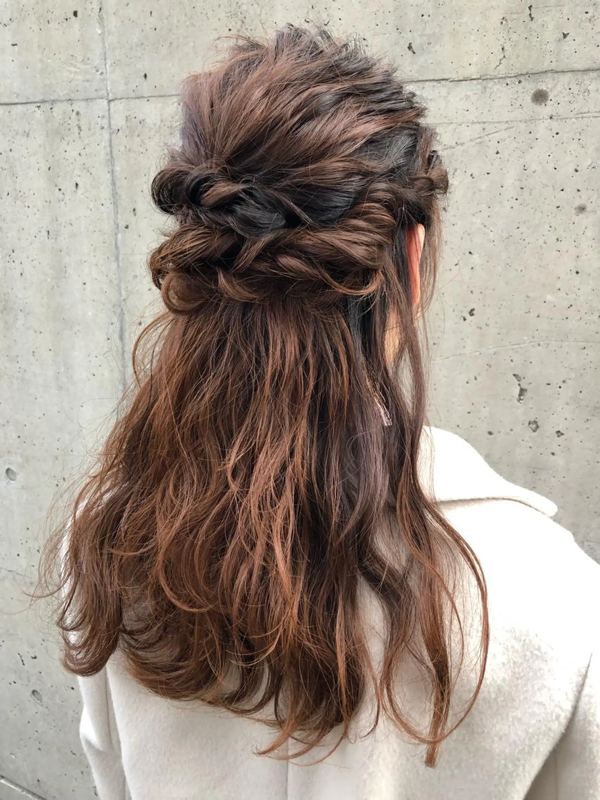 セミロング SALOWIN並木所属・韓国ヘア🇰🇷 有田裕也のヘアスタイル