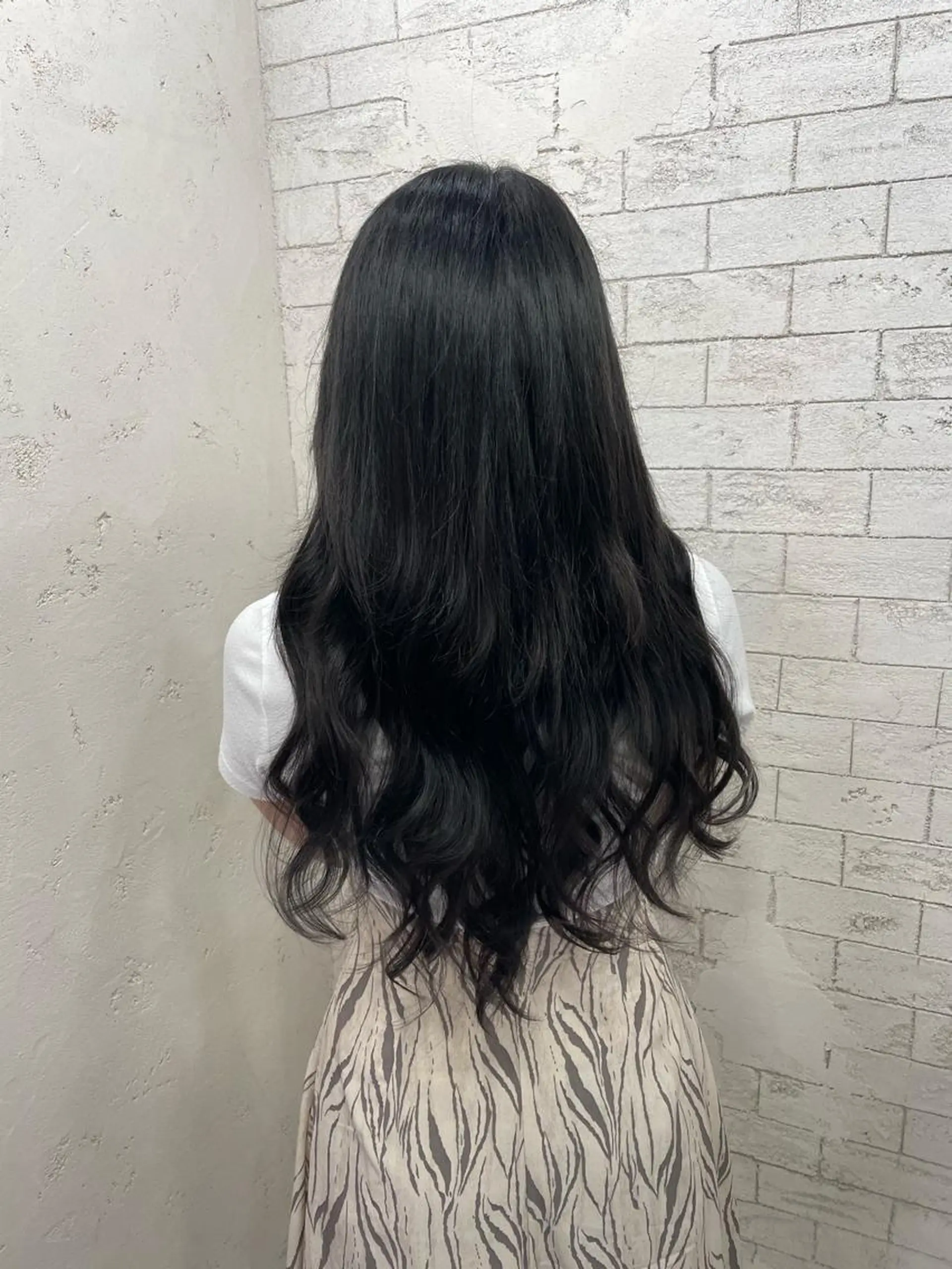 ロング エクステ 🦋エクステインナー カラーYūka🦋のヘアスタイル
