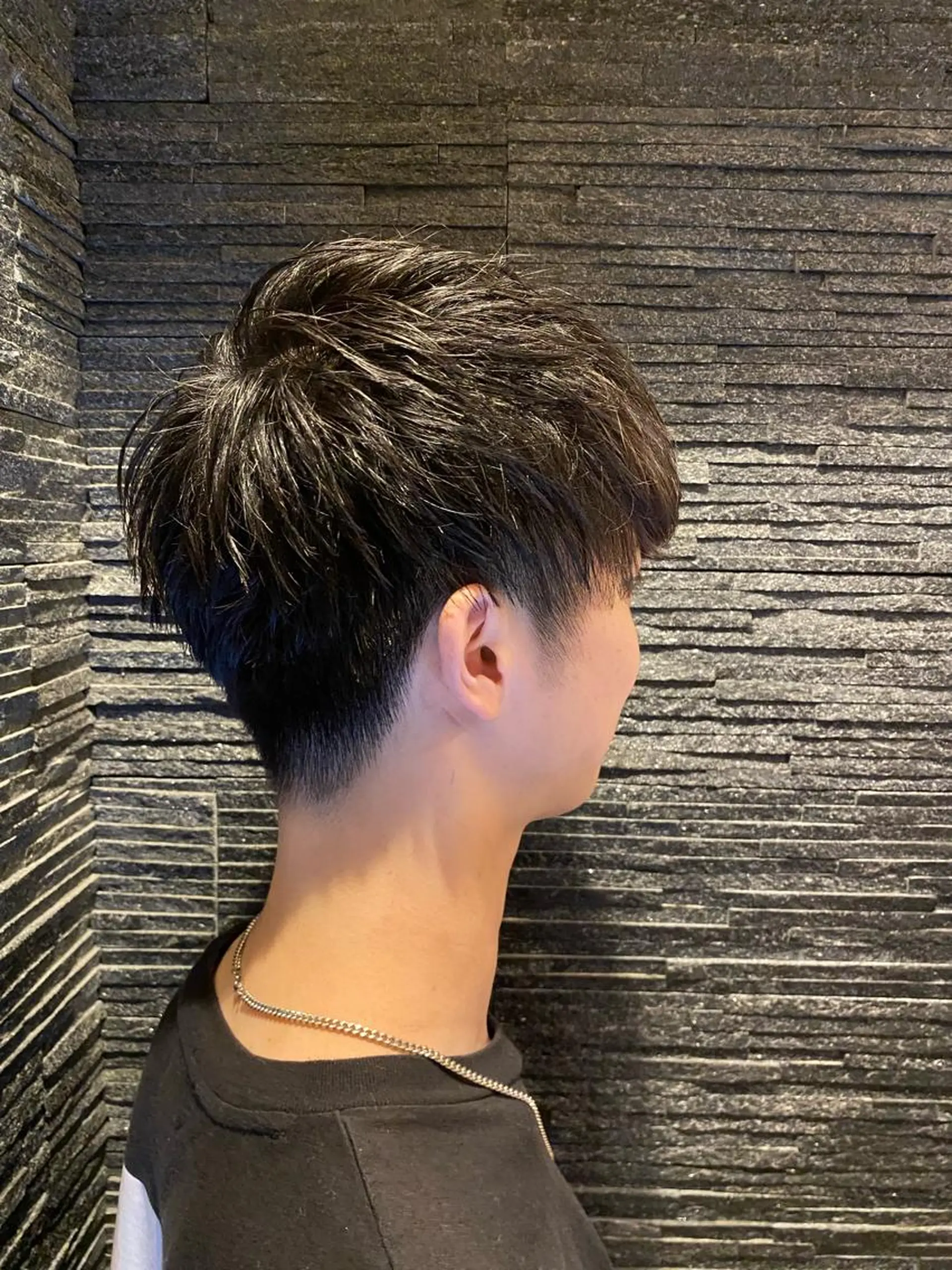 ミディアム 齋藤 大晟のヘアスタイル