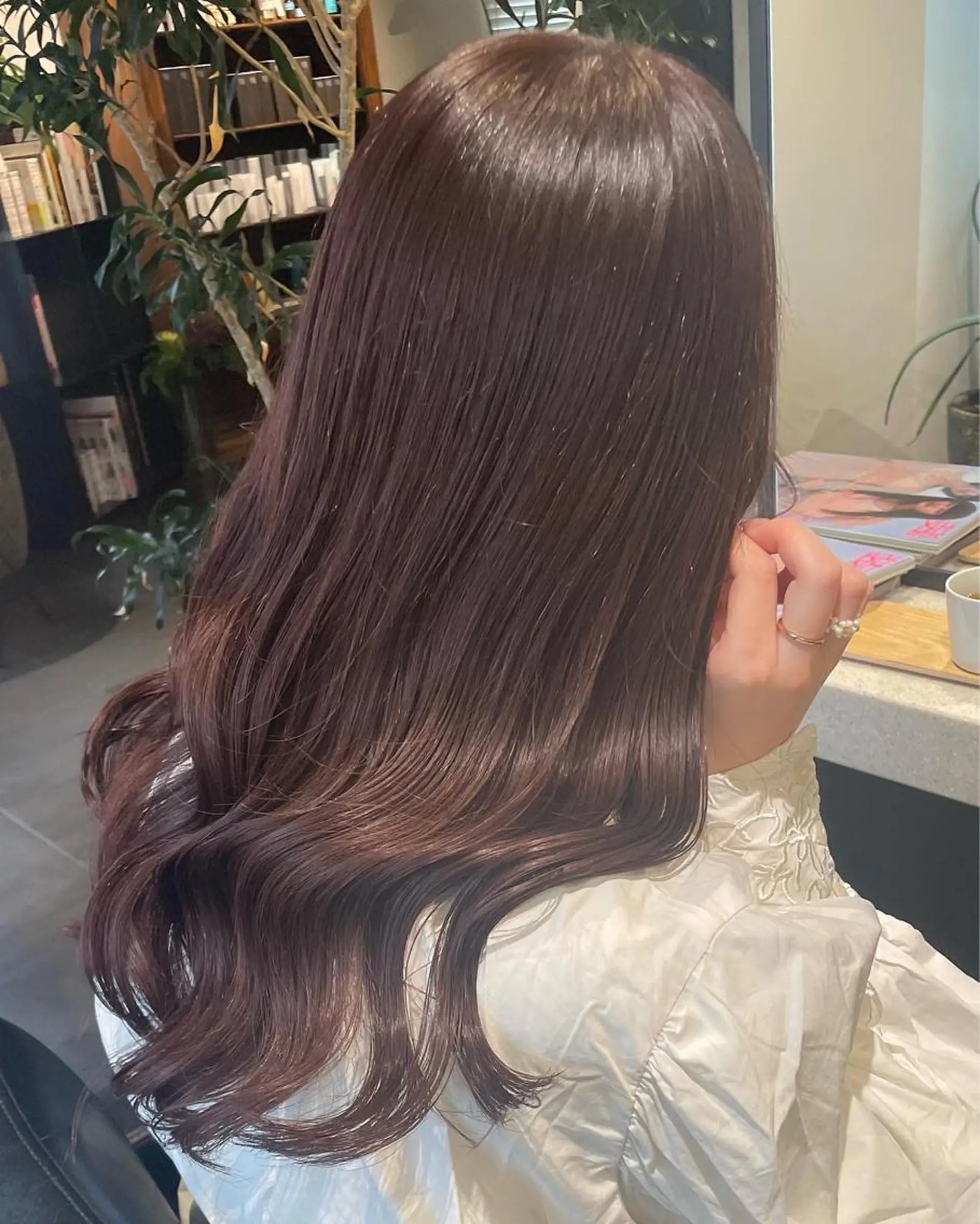 ロング カラー カット ヘアカラー トリートメント classic 新横浜所属・大人girly🛋️ 🤍yukakoのヘアスタイル