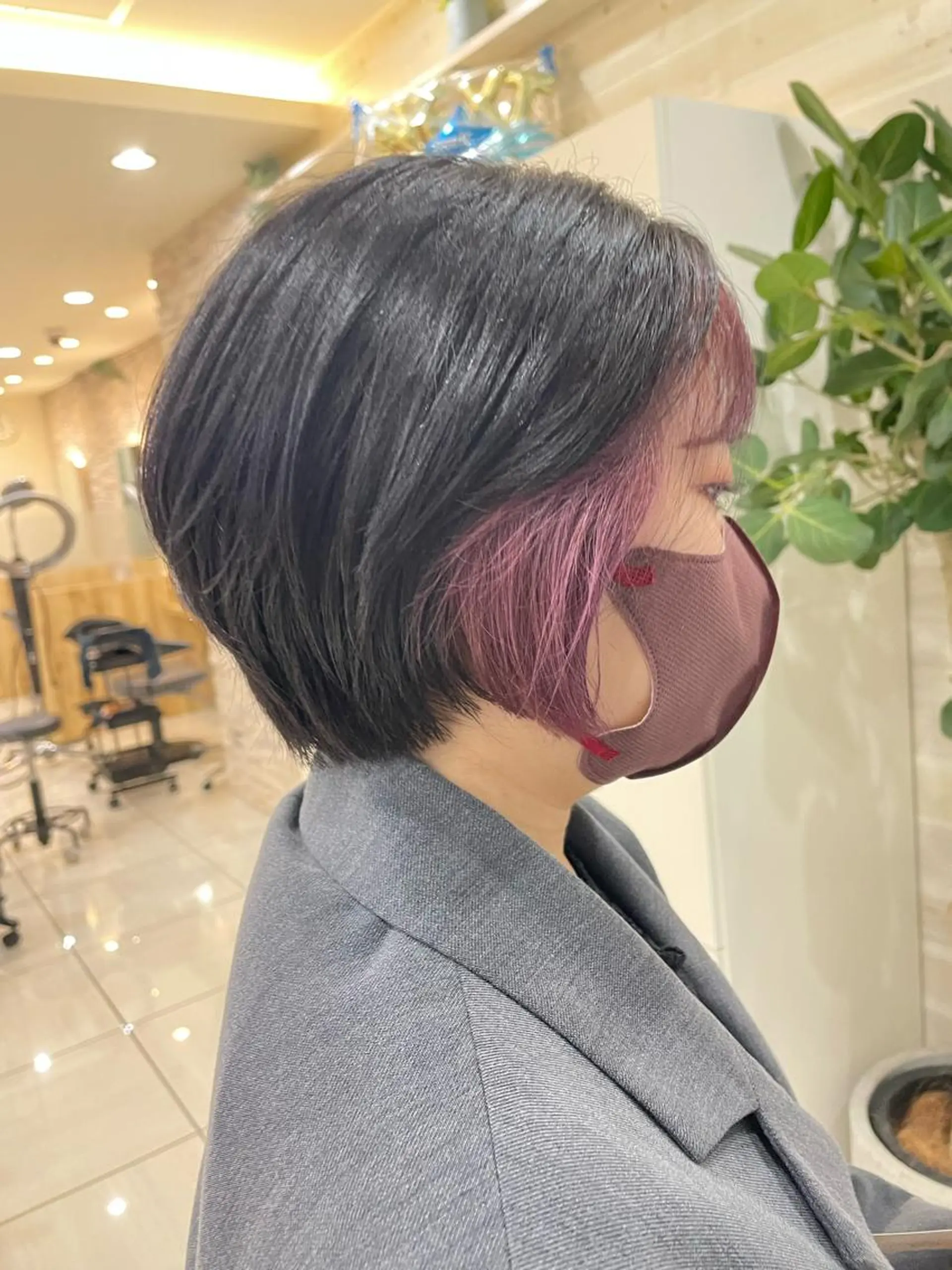 ショート カラー ピンクカラー ショートヘア ヘアカラー 田野倉NEXT店 美髪ニストのヘアスタイル