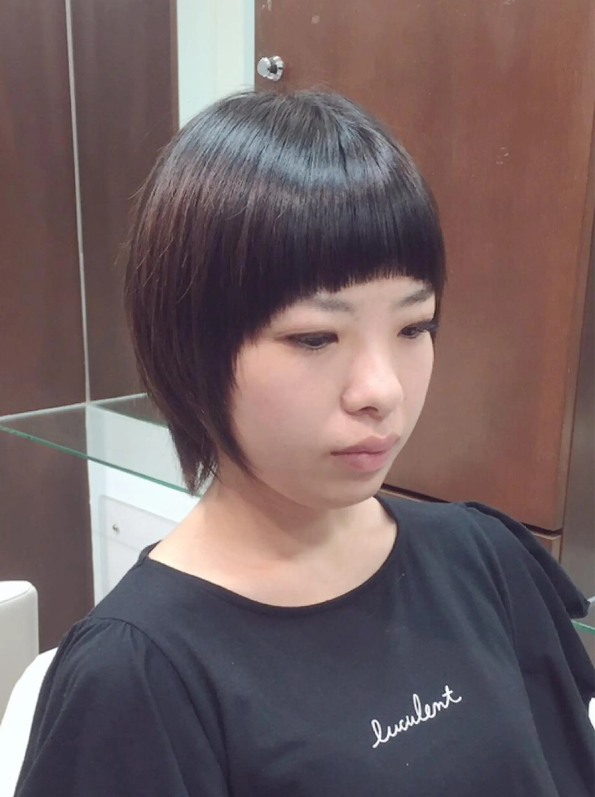 ショート ミディアム セミロング ロング カラー パーマ ヘアアレンジ メンズ キッズ ネイル まつエク Leyシェアサロン所属・KenIchi施術者 1%未満ドライカットのヘアスタイル