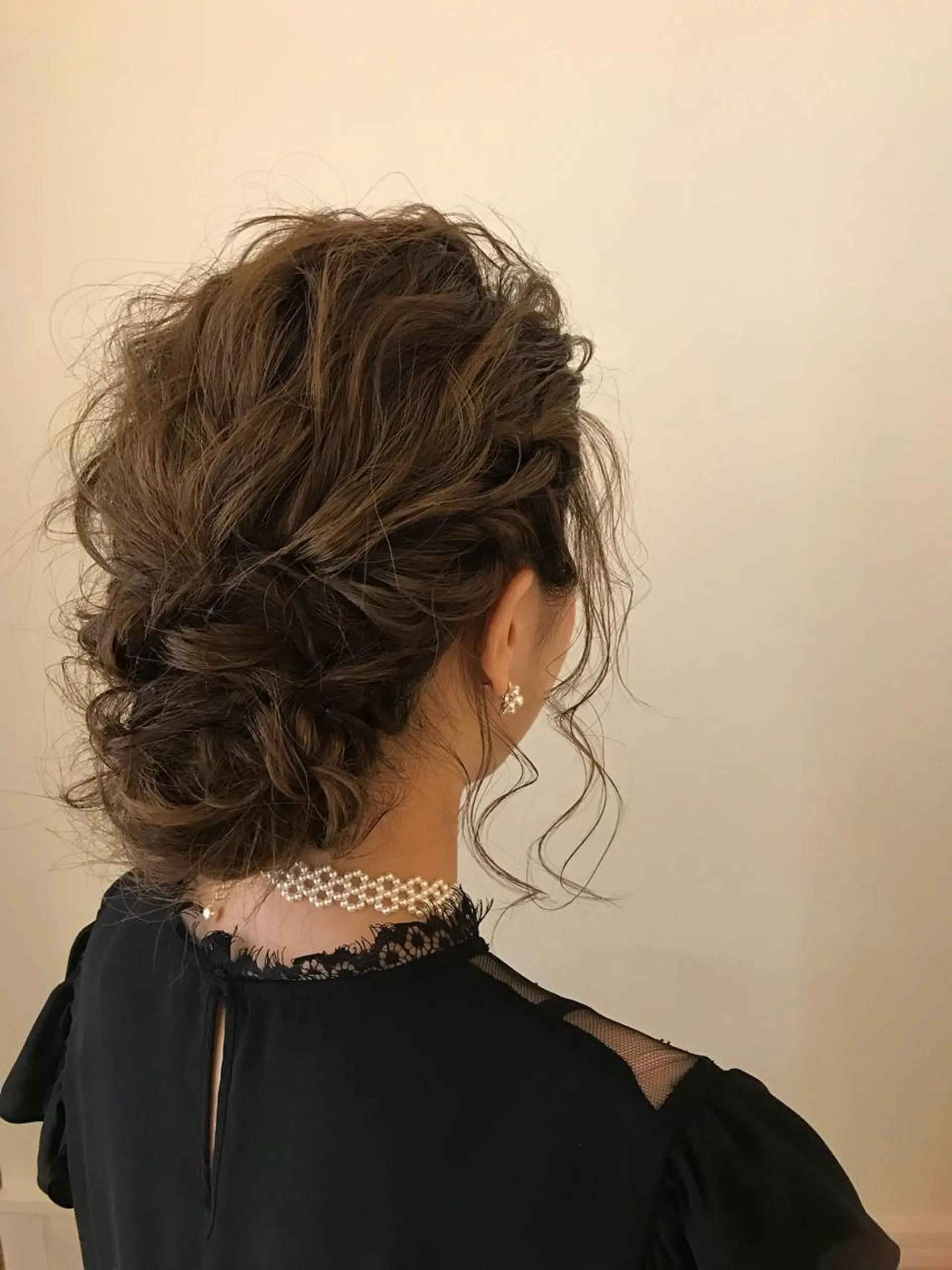 セミロング ヘアアレンジ 清水 ちひろ ✄トップスタイリストのヘアスタイル