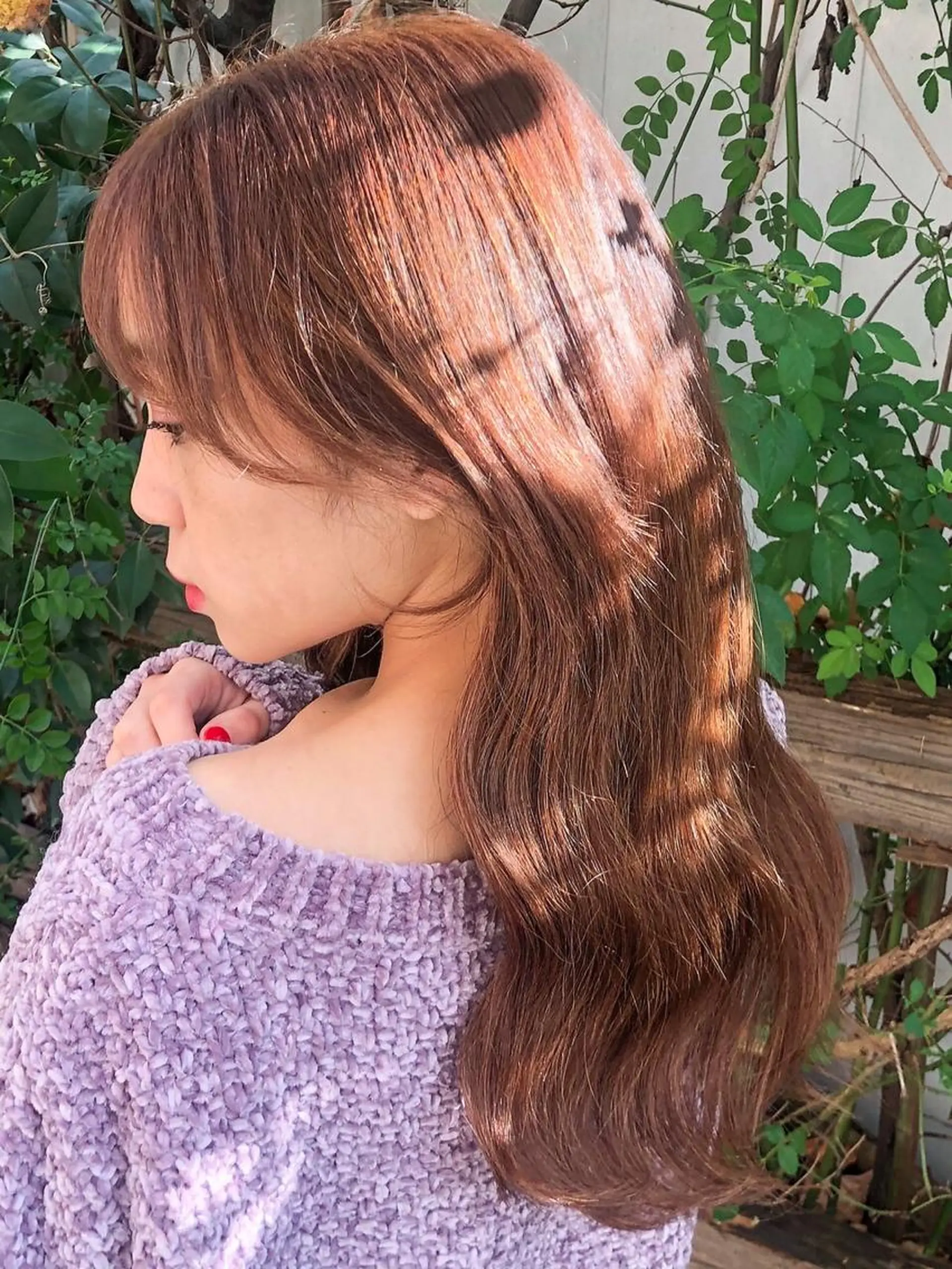 カラー haruka 遥歌のヘアスタイル