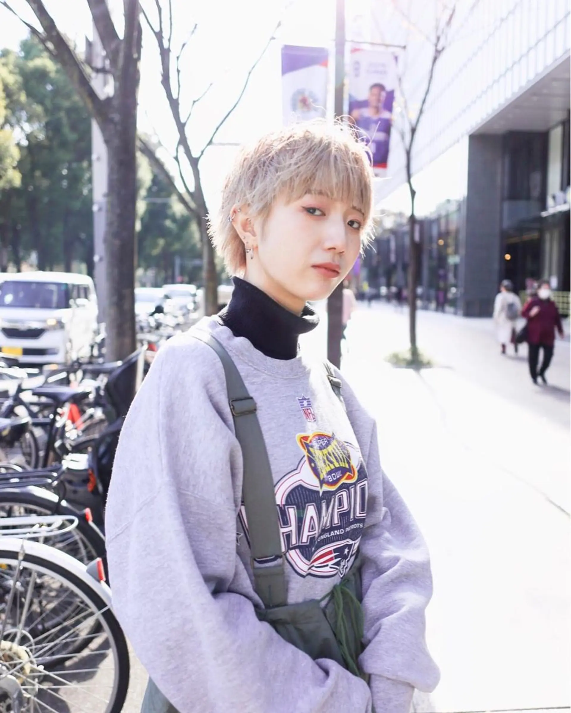 ショート カラー ベリーショート ベージュカラー ブロンド ショートヘア 永田〈店長#レイヤー #ウルフ#ハイトーンのヘアスタイル