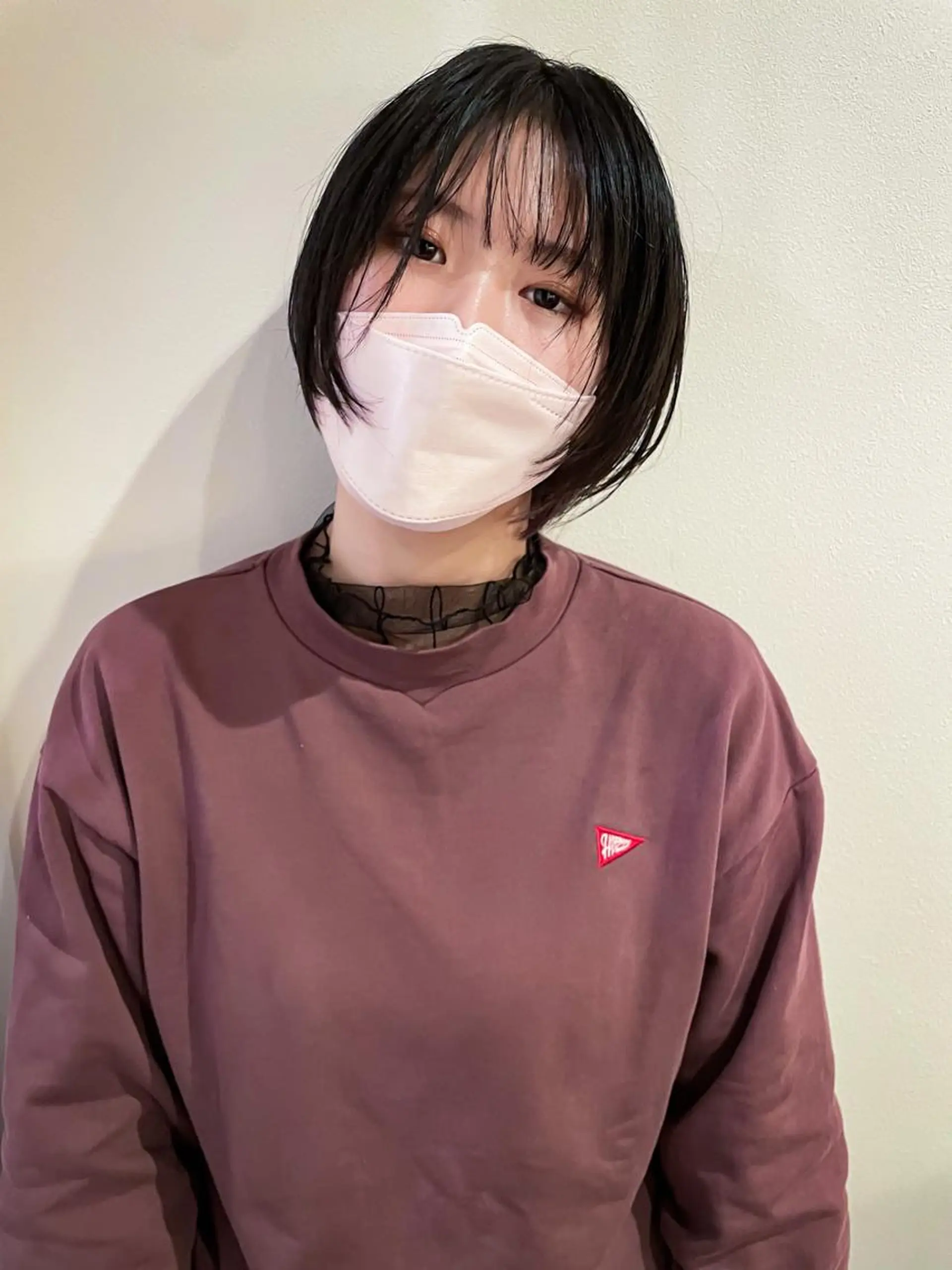 ショート カット 藤井 みなみのヘアスタイル
