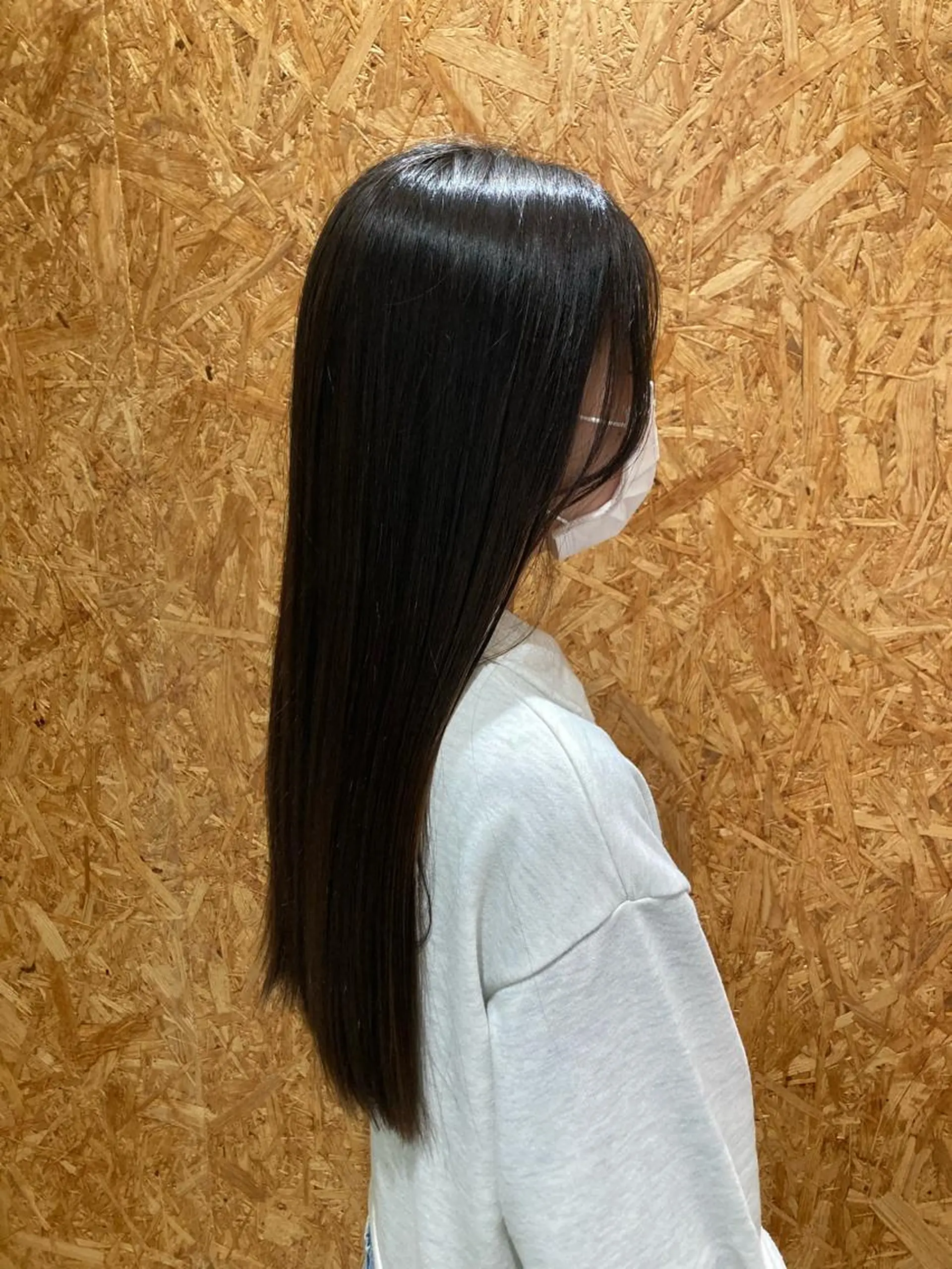 ロング 折本 沙織のヘアスタイル