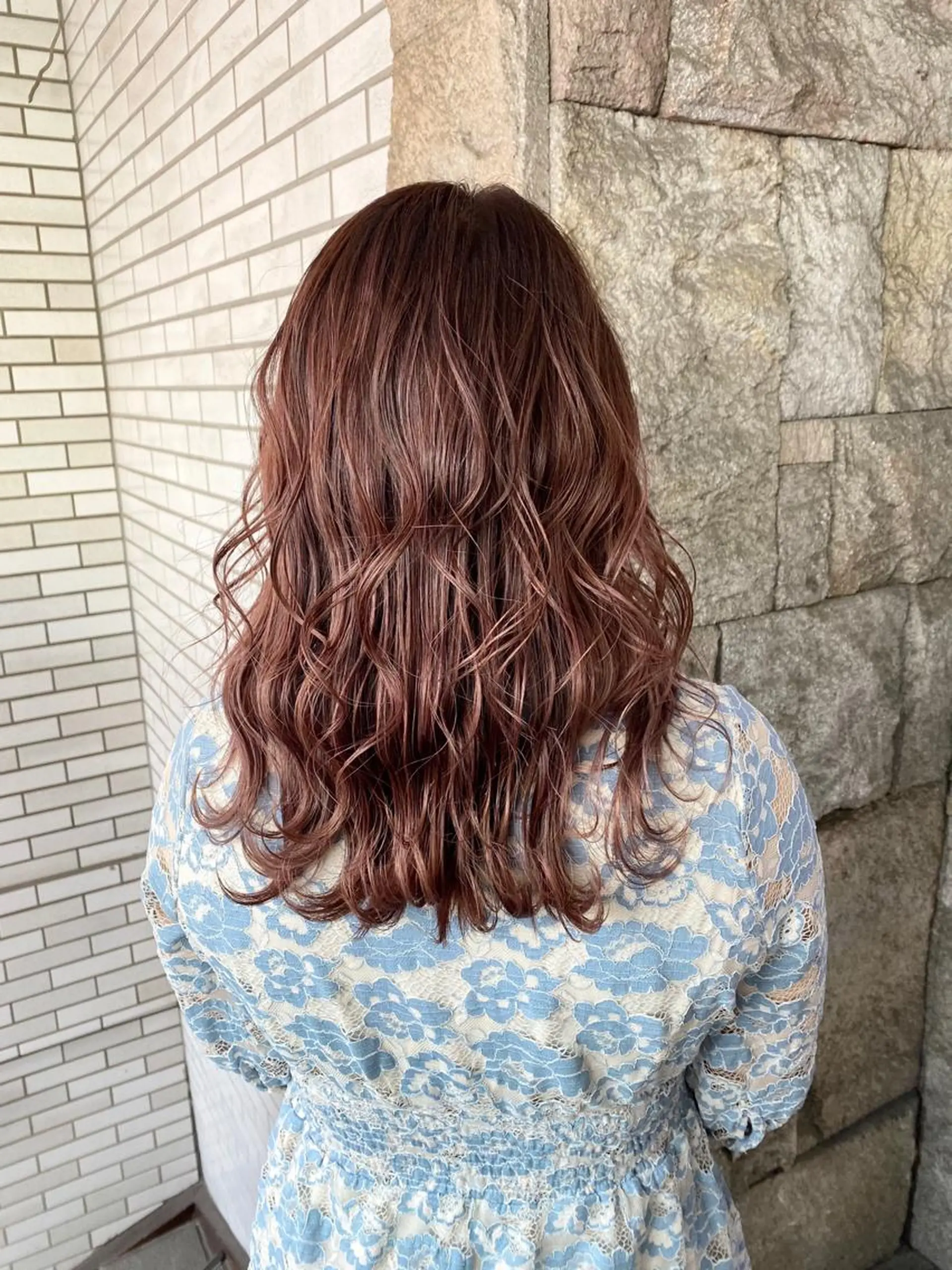 セミロング アッシュ ヘアカラー トリートメント 【PRIMAL】萩原 凌のヘアスタイル
