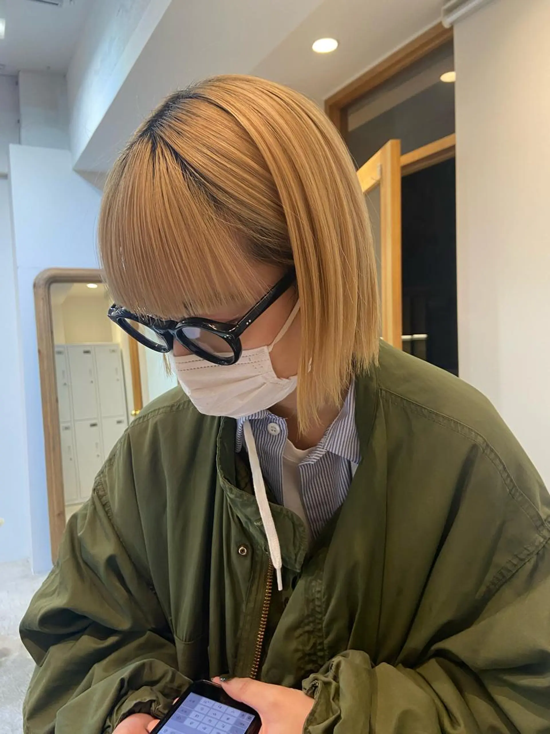 カラー なかむら ゆきのヘアスタイル