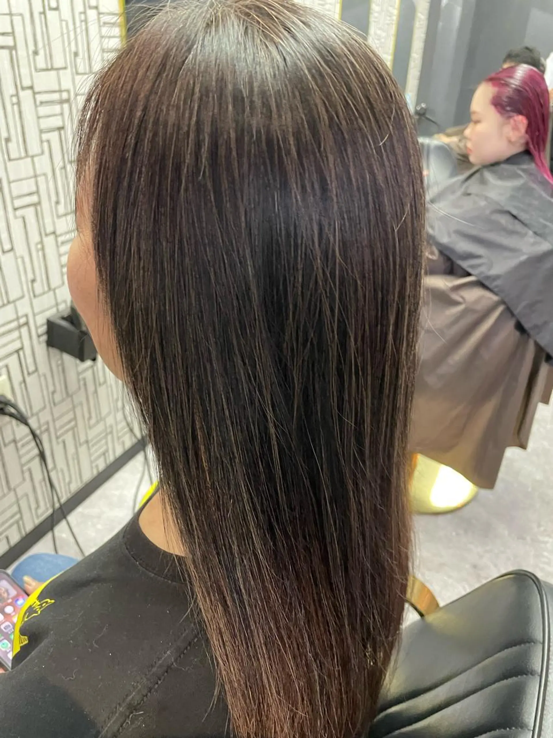 ロング 縮毛矯正 トリートメント カット 縮毛矯正 トリートメント 篠原 侑作のヘアスタイル