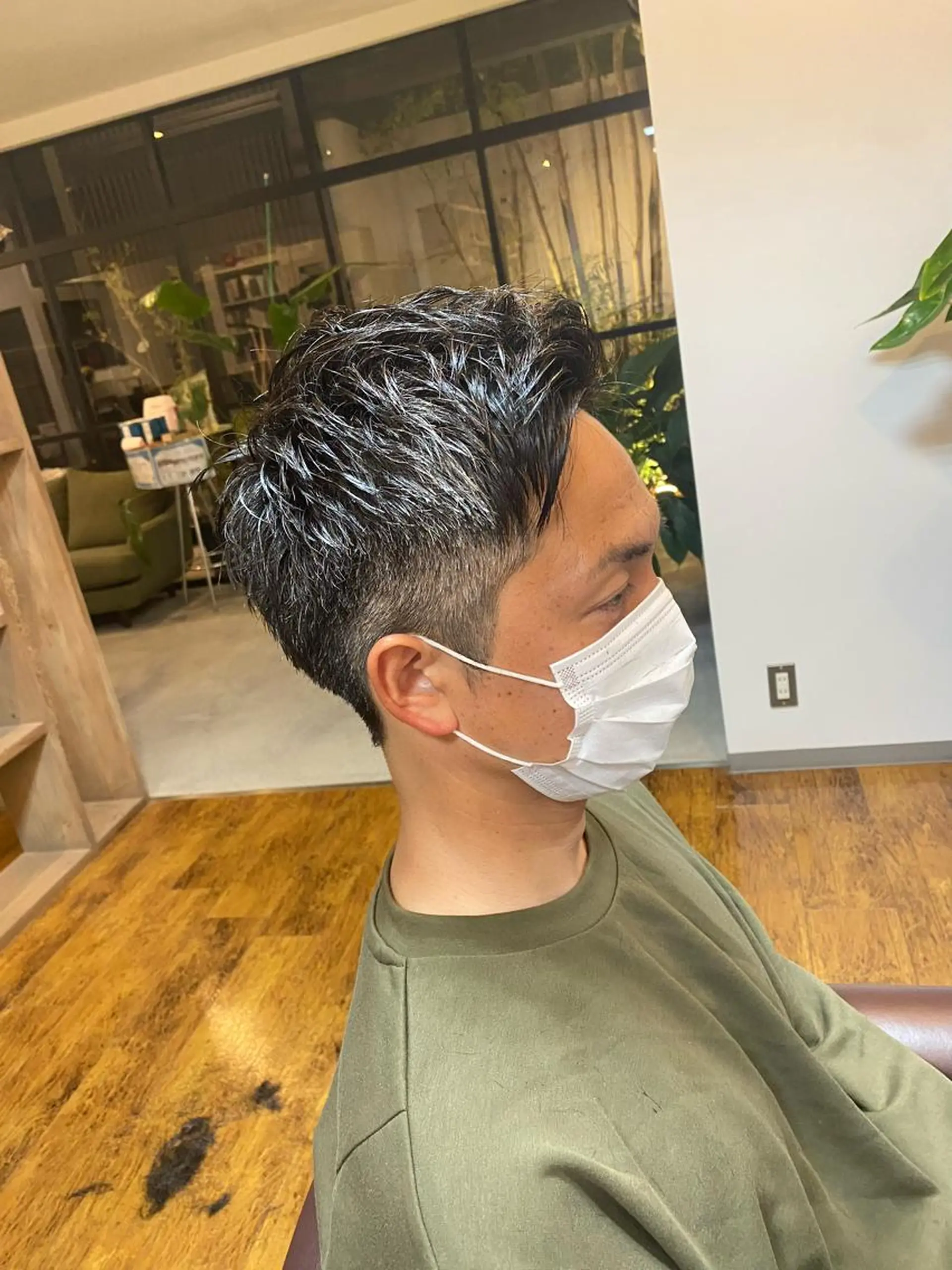 メンズ メンズショート 刈り上げ Salonde  COCO所属・メンズパーマ/ RIOのヘアスタイル