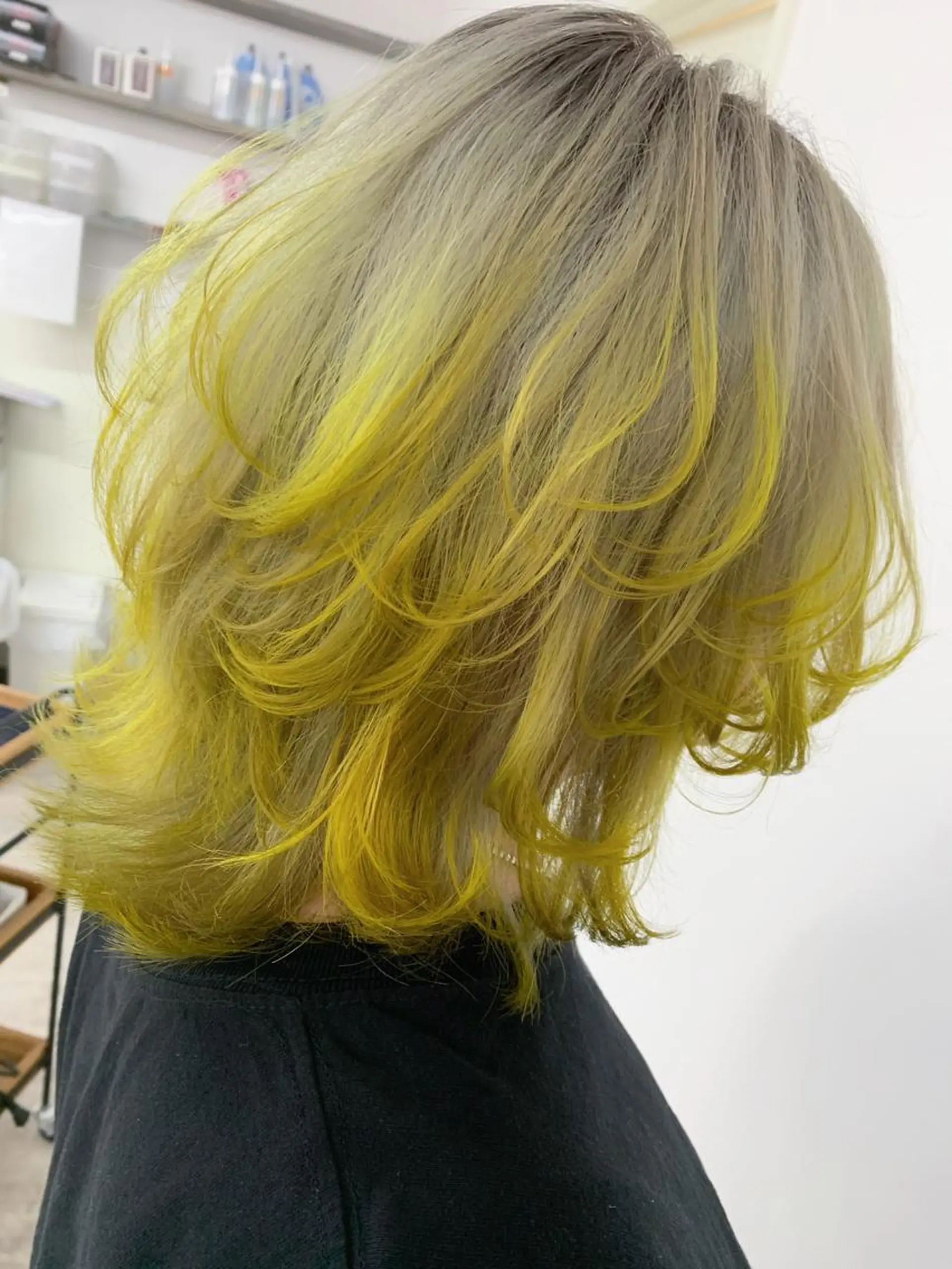 ミディアム ヘアカラー トリートメント 🥇近藤 恭輔🥇 Recharme新保のヘアスタイル