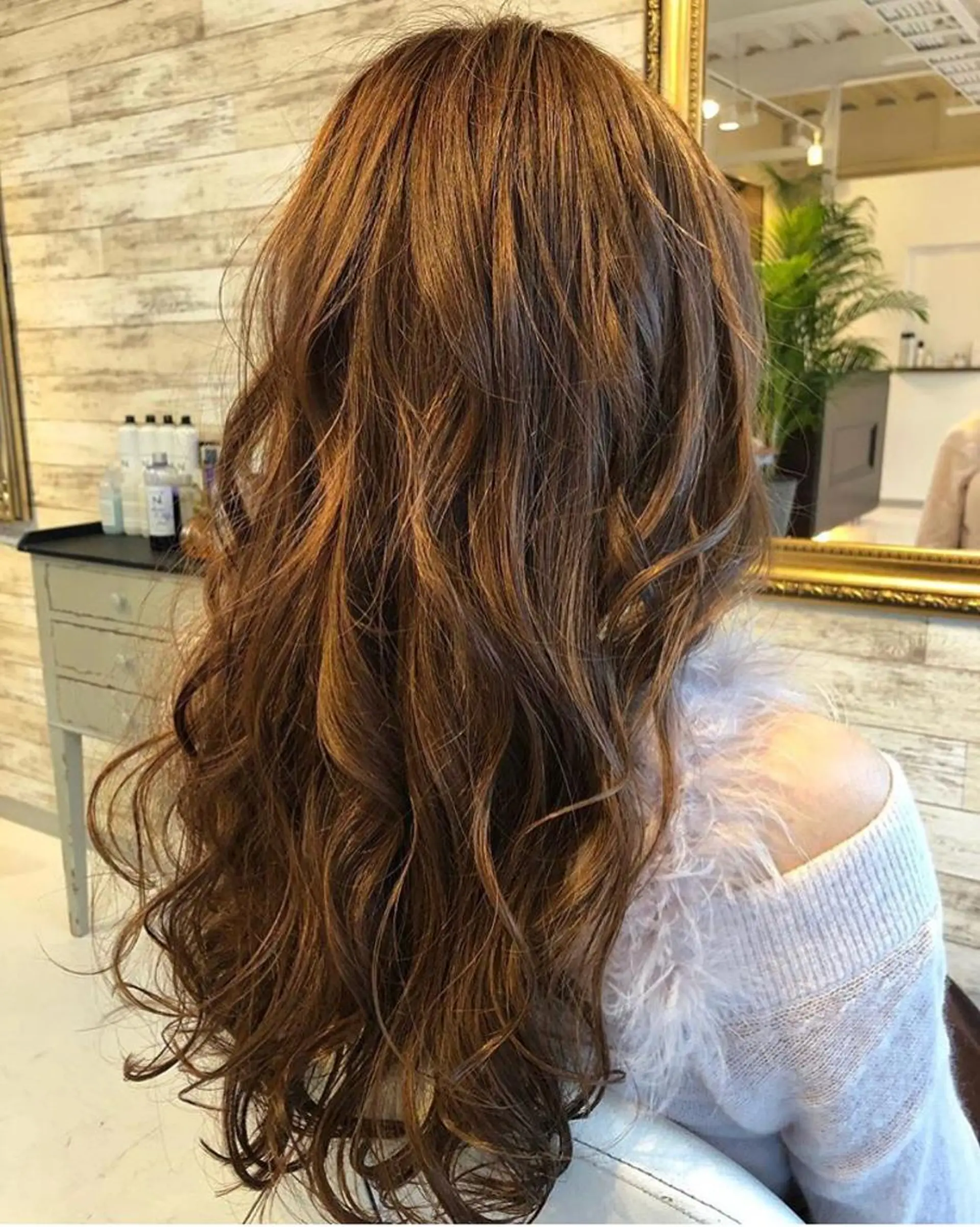 ロング カラー MARDI GRAS 蘭丸のヘアスタイル
