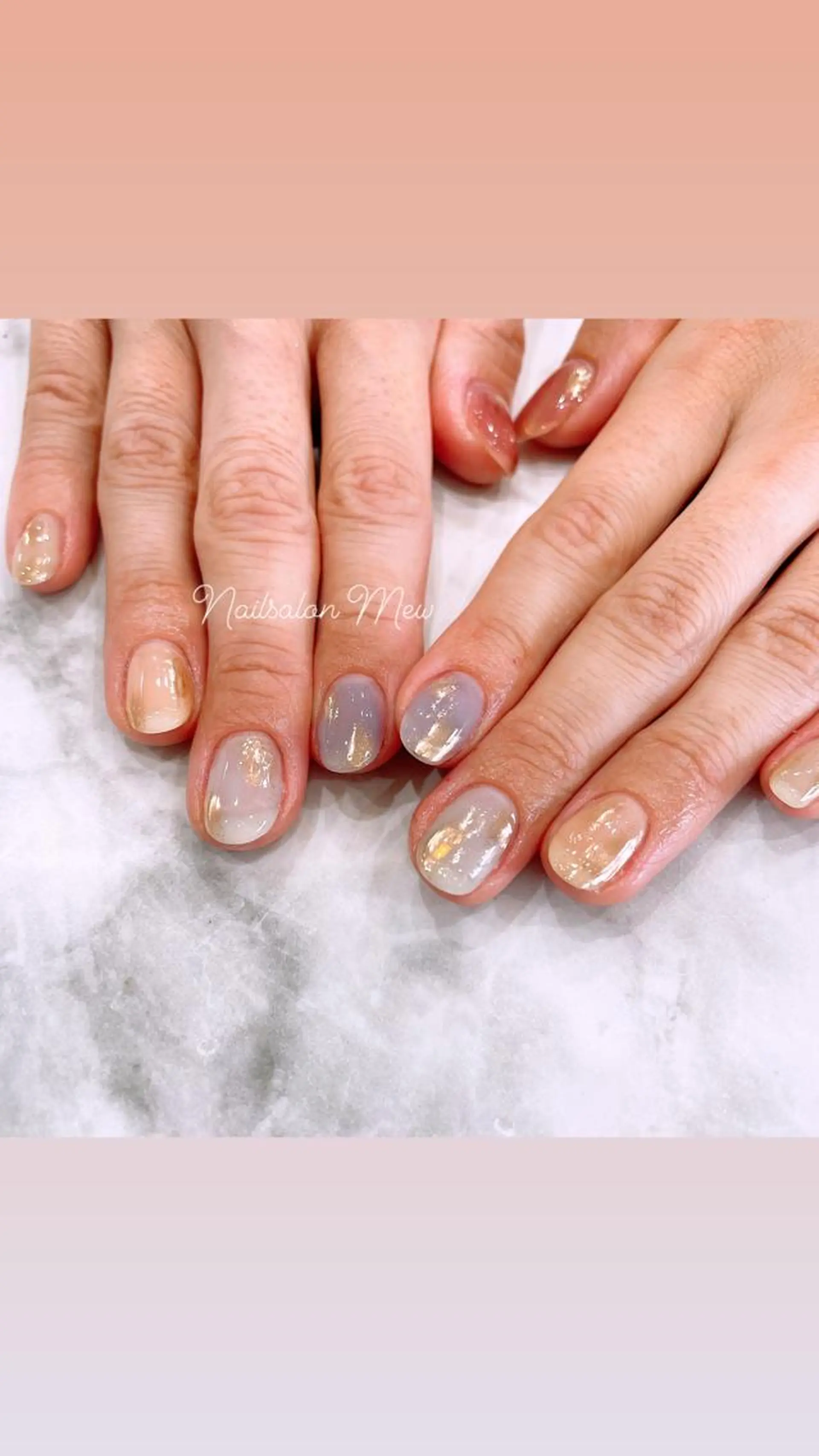 ネイル ハンドネイル フットネイル Nailsalon Mew所属・Nailsalon Mew❤︎のネイルデザイン