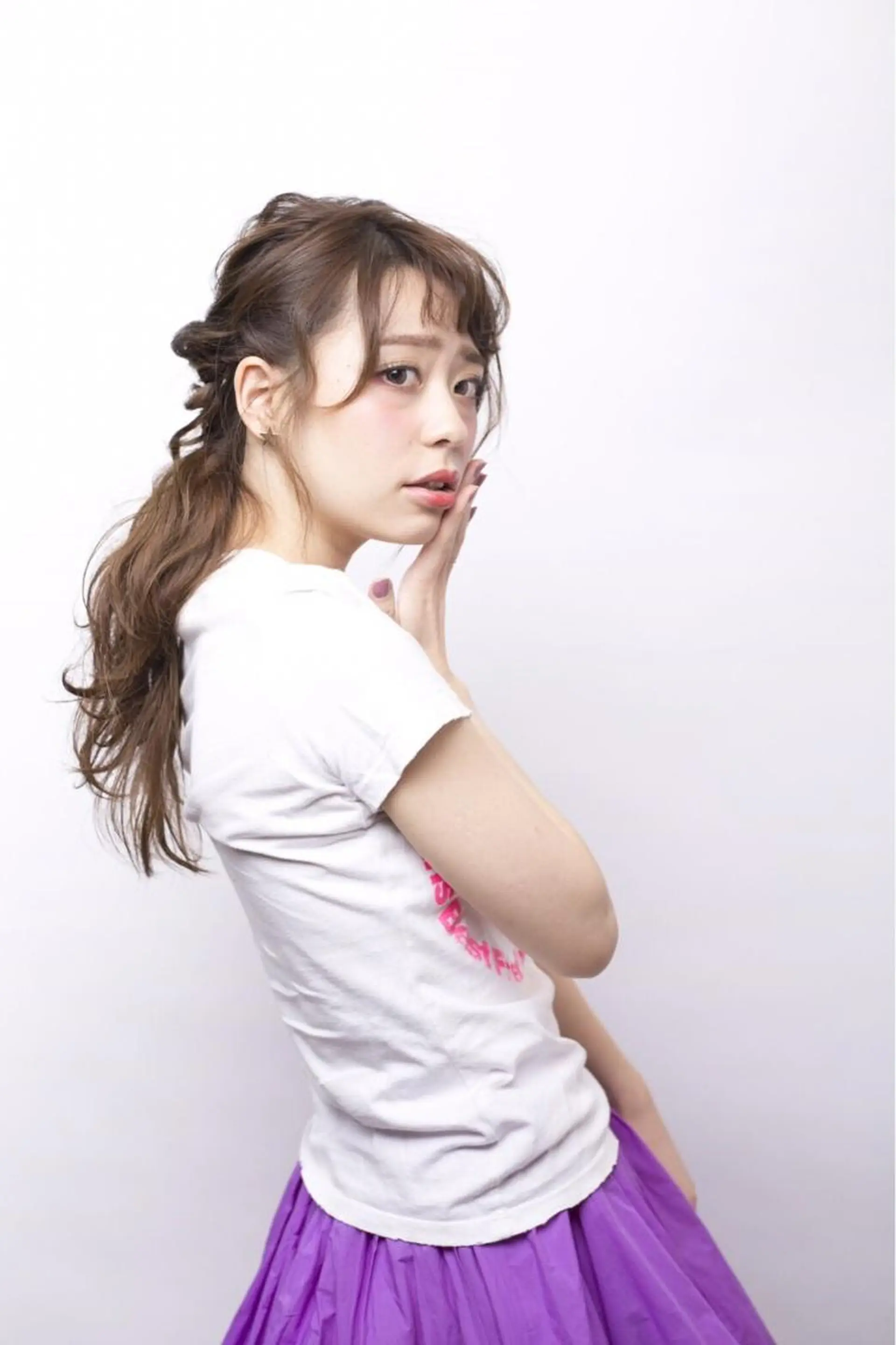 ロング カラー パーマ ヘアアレンジ メンズ キッズ ネイル マツエク・マツパ アティリー 西梅田のヘアスタイル