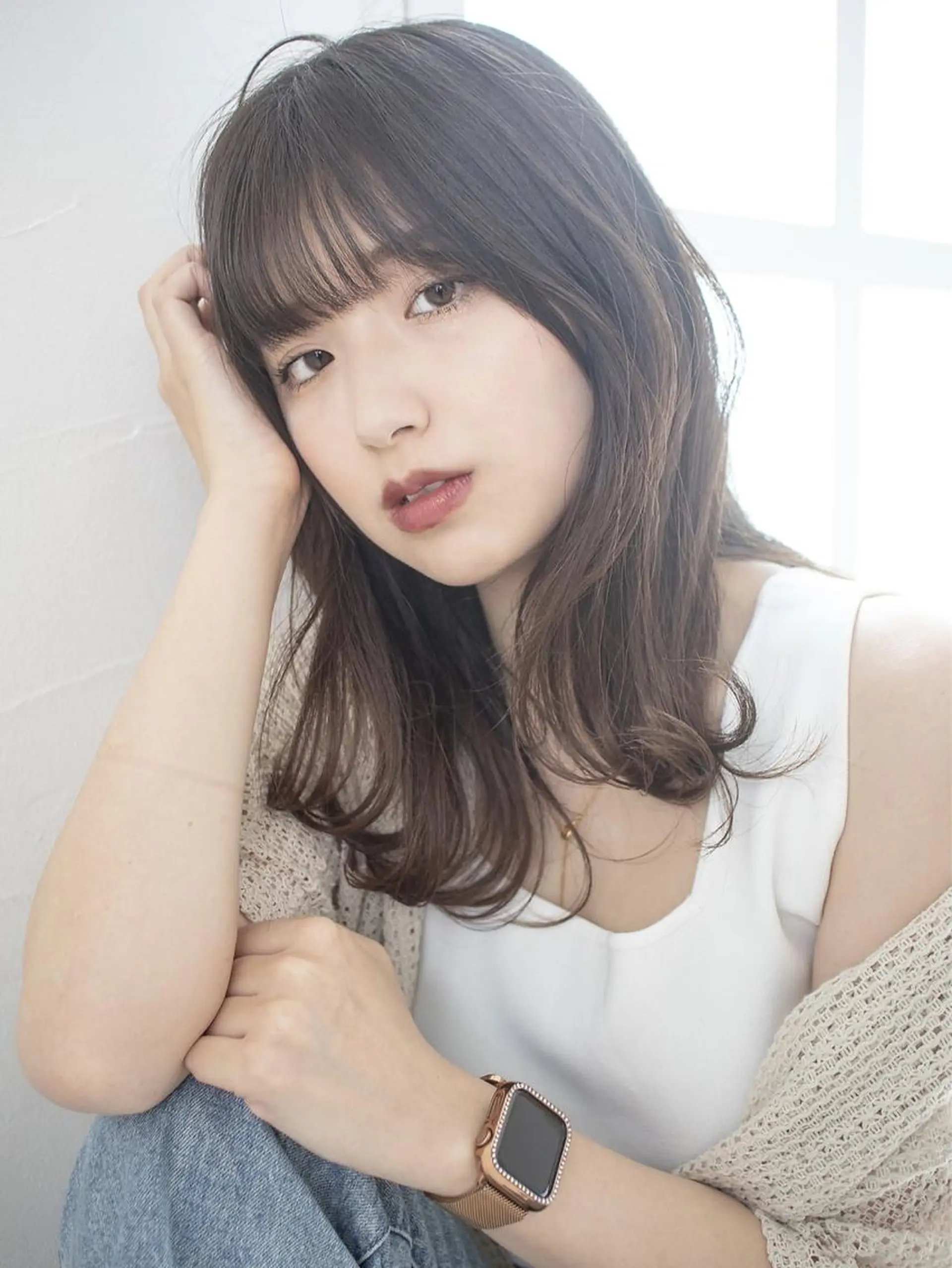 ロング カラー パーマ ヘアアレンジ メンズ キッズ ネイル マツエク・マツパ アイブロウ メンズバレイヤージュ メンズブリーチ メンズハイライト メンズインナーカラー バレイヤージュ 新宿　副店長 新井彩斗のヘアスタイル