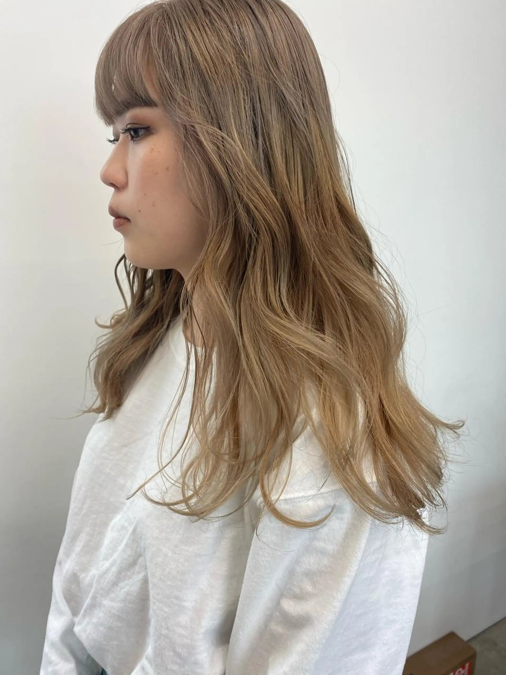 ロング カラー ベージュカラー グラデーションカラー RAYGLOW by Headlight 東海店所属・海外ヘア スタイルRIOのヘアスタイル
