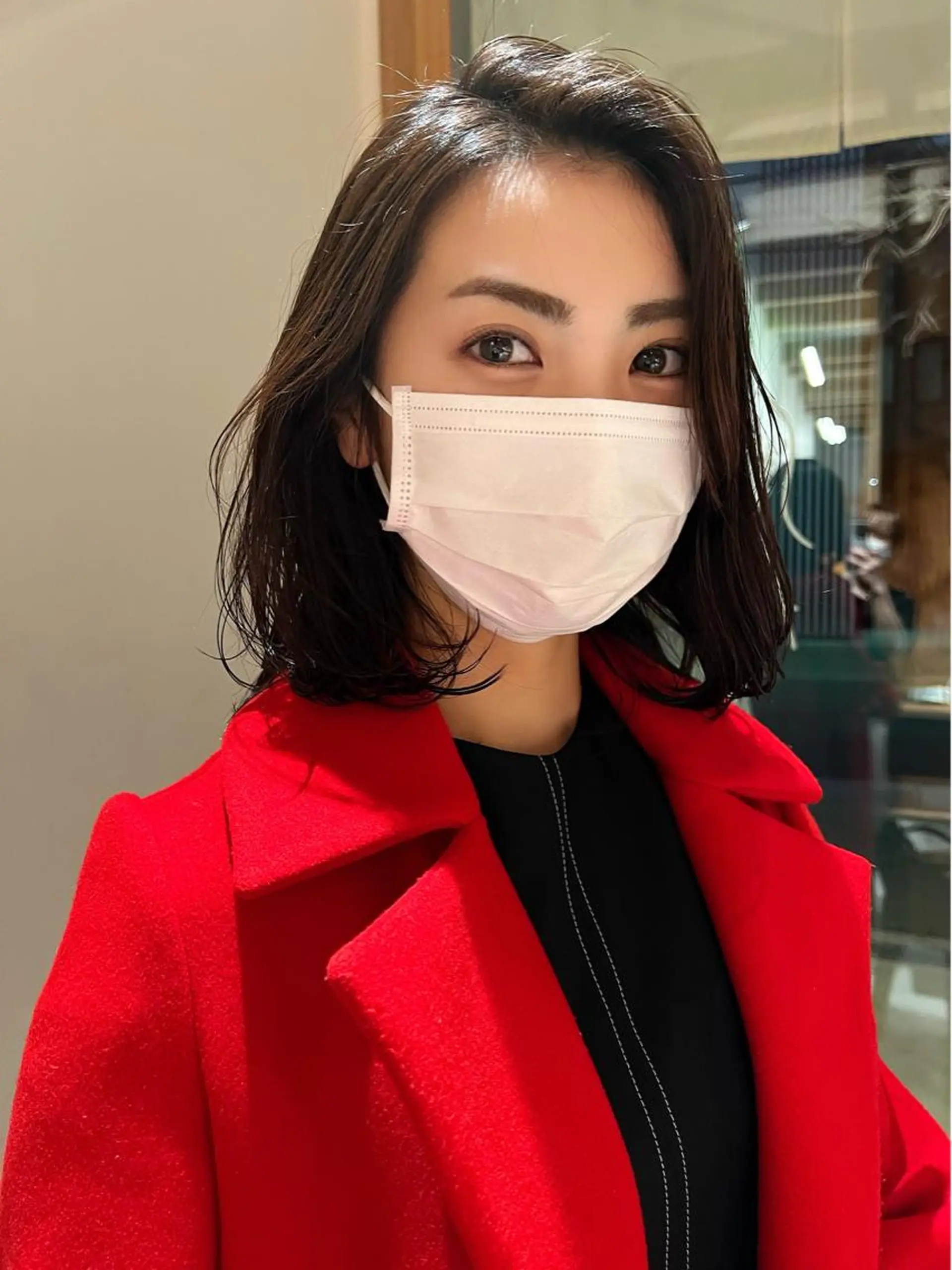 ミディアム カラー パーマ ヘアアレンジ 村岡 夏美のその他イメージ