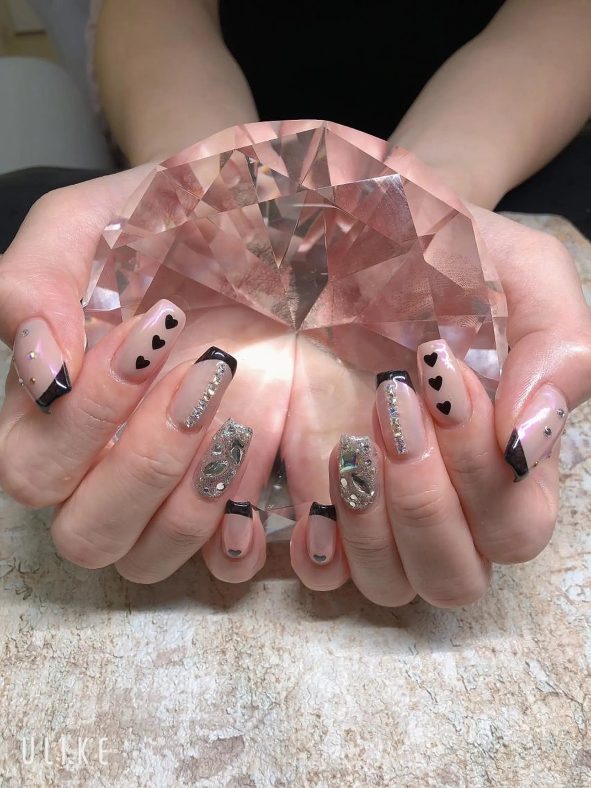 ネイル アートネイル フレンチネイル ジェルネイル グラデーション 韓国ネイル Nail room Bimano所属・Bimano seica♡+°のネイルデザイン