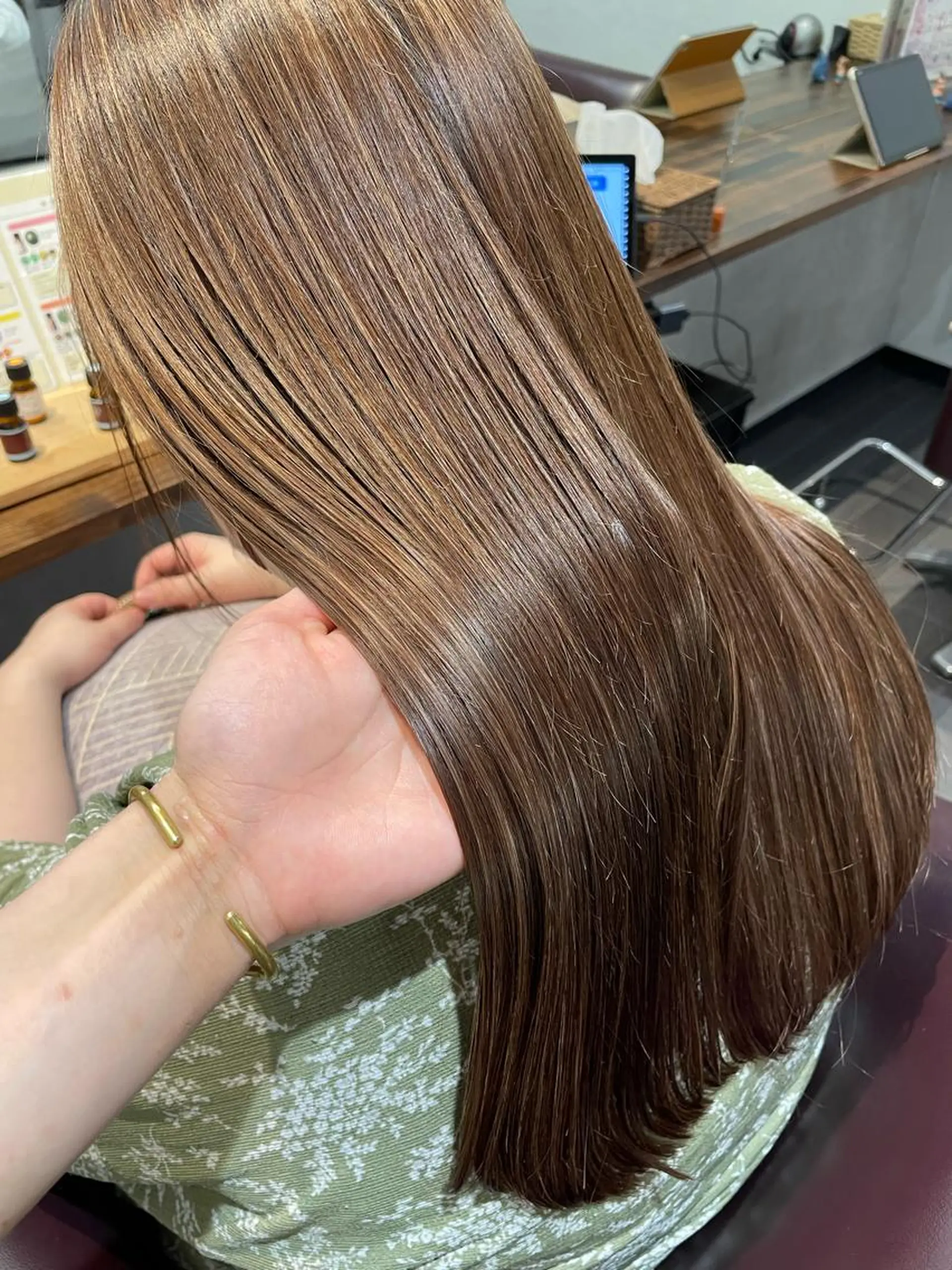 セミロング トリートメント Stir maison[ステアメゾン]所属・layer cut /MIKUのヘアスタイル