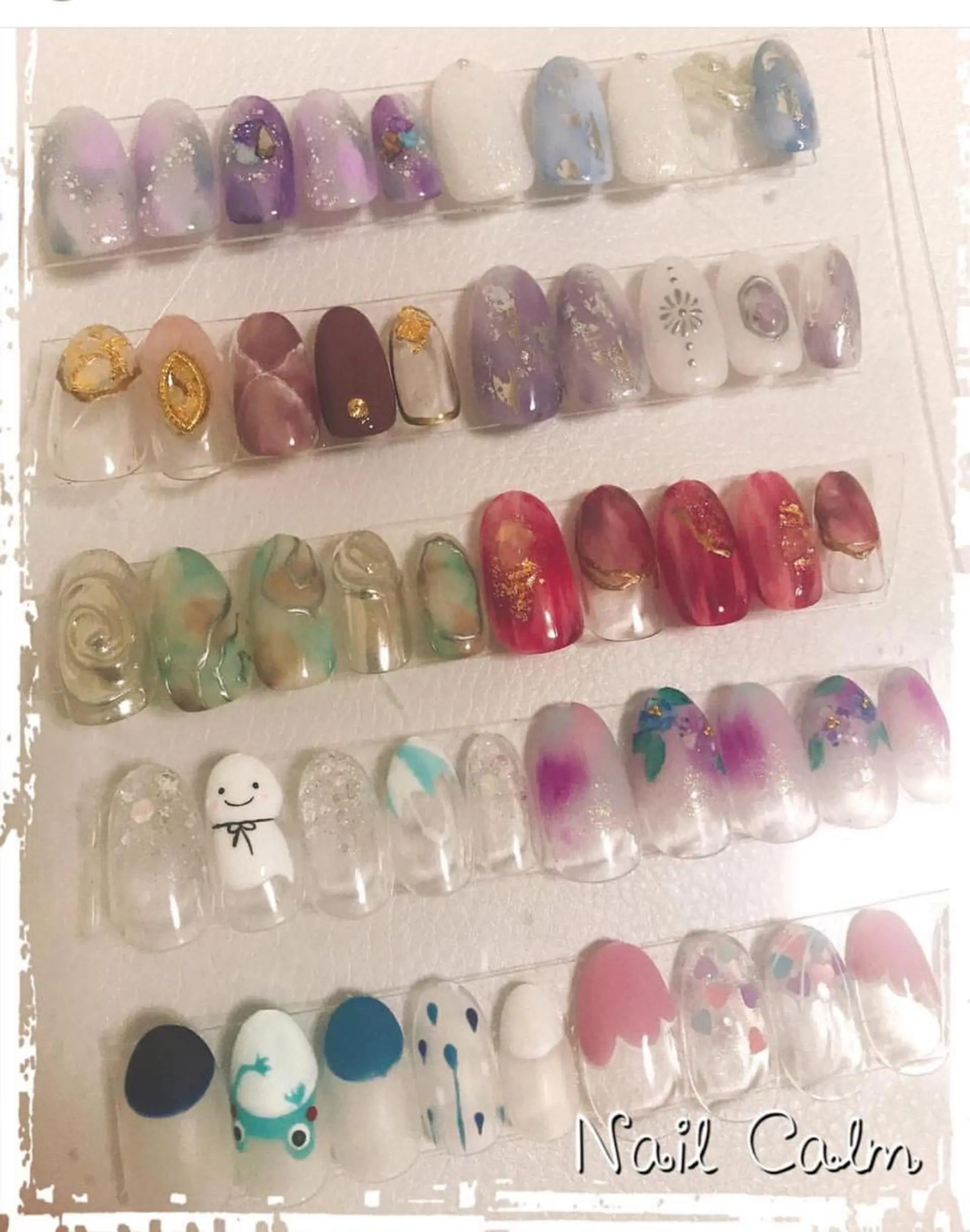 ネイル アートネイル ハンドネイル Nail Calm所属・プライベートサロン Calmのネイルデザイン