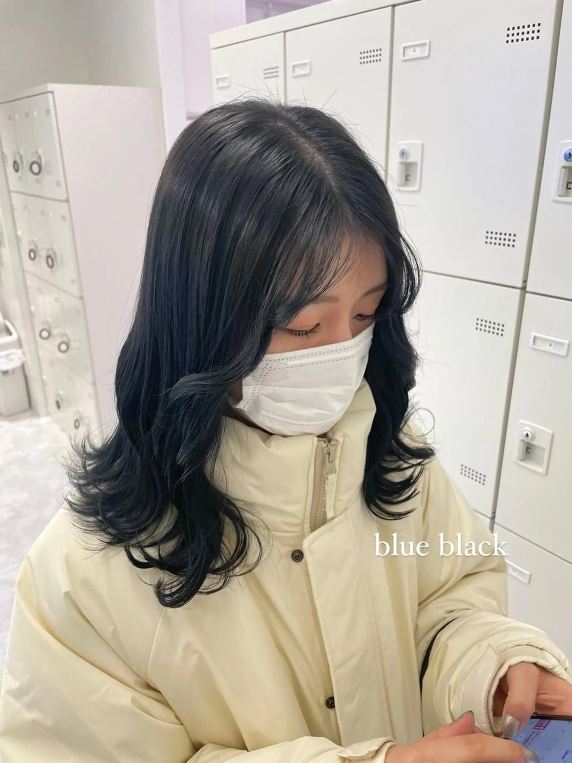 セミロング カラー ヘアカラー トリートメント 韓国ヘア🇰🇷🎀 みきのヘアスタイル