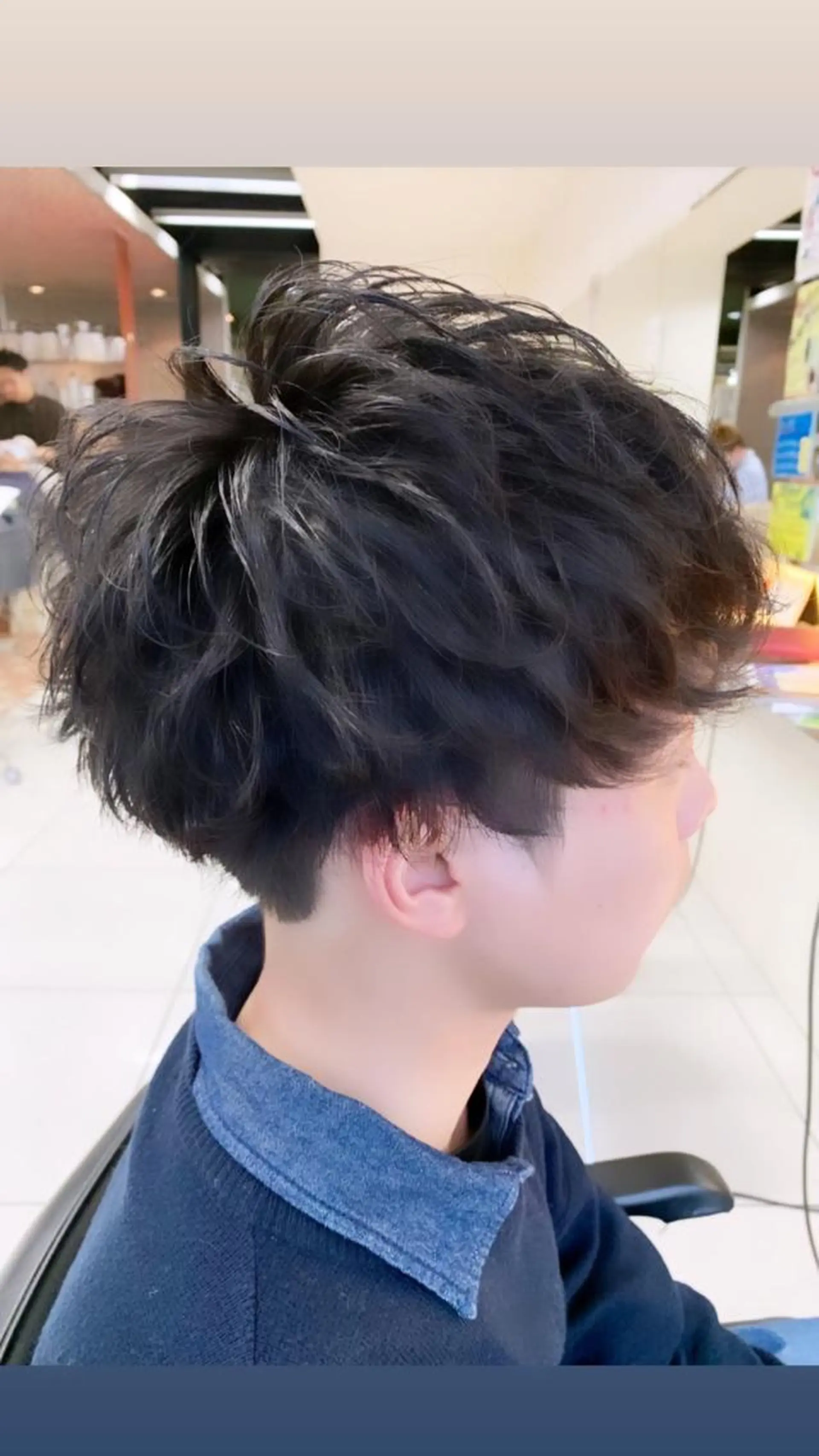 ショート 艶髪の神様 瀧田嵐士🇰🇷のヘアスタイル