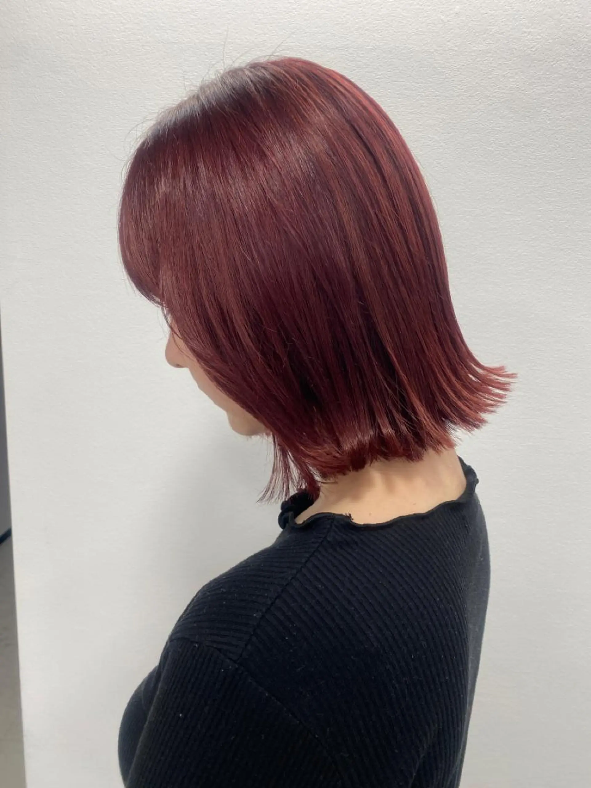 ミディアム カラー カット ヘアカラー トリートメント ✴︎ヒラガカナ✴︎ ECLAT HAIRのヘアスタイル