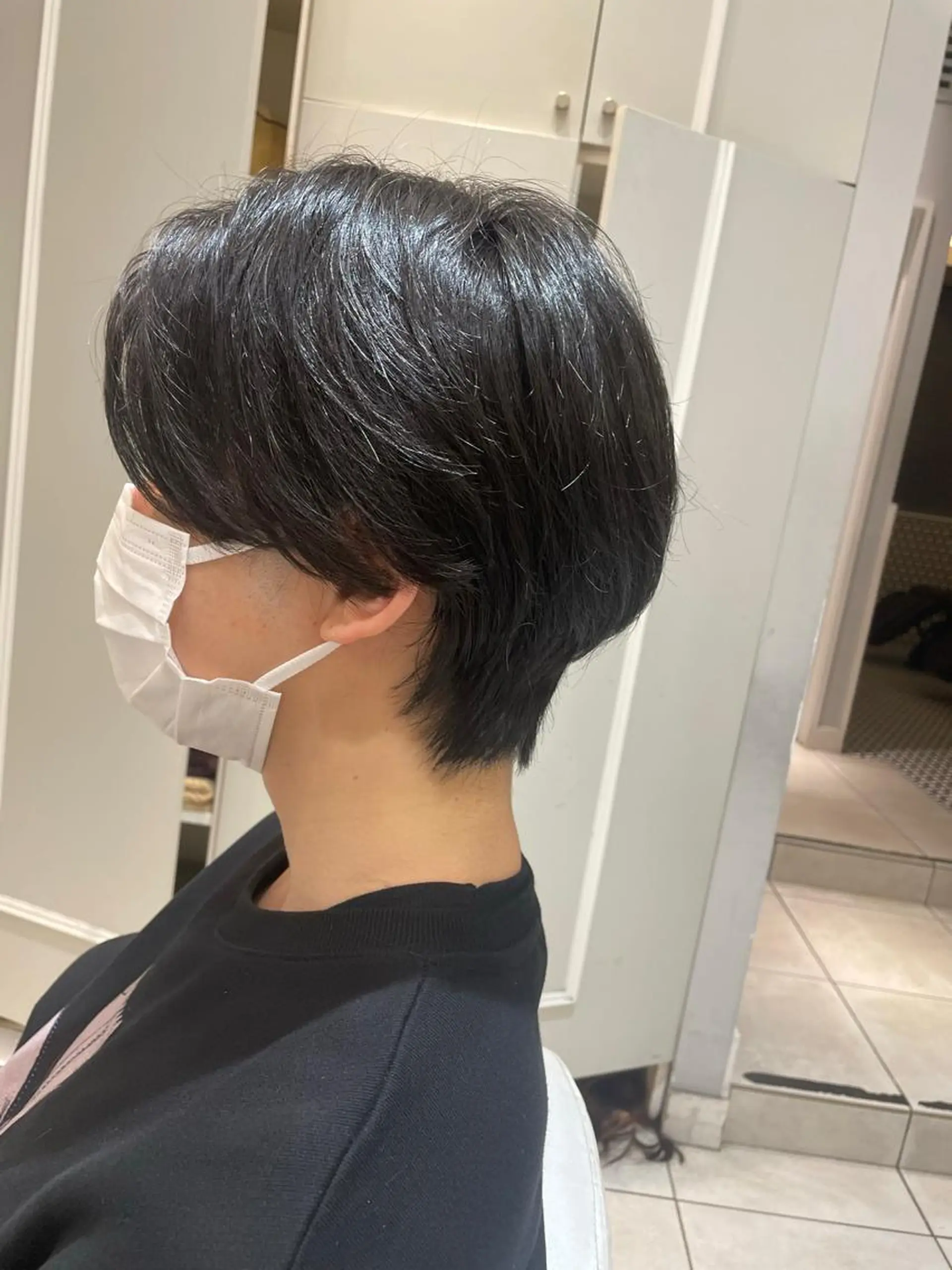 ミディアム パーマ メンズ ミディアムパーマ メンズパーマ カット パーマ 🦖鶴岡香純🦖 産休中のヘアスタイル