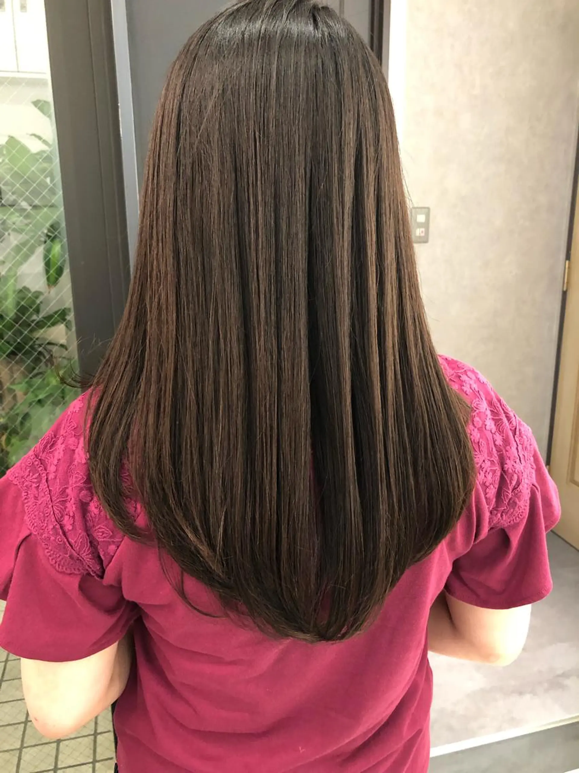 ロング カラー 天野 涼のヘアスタイル