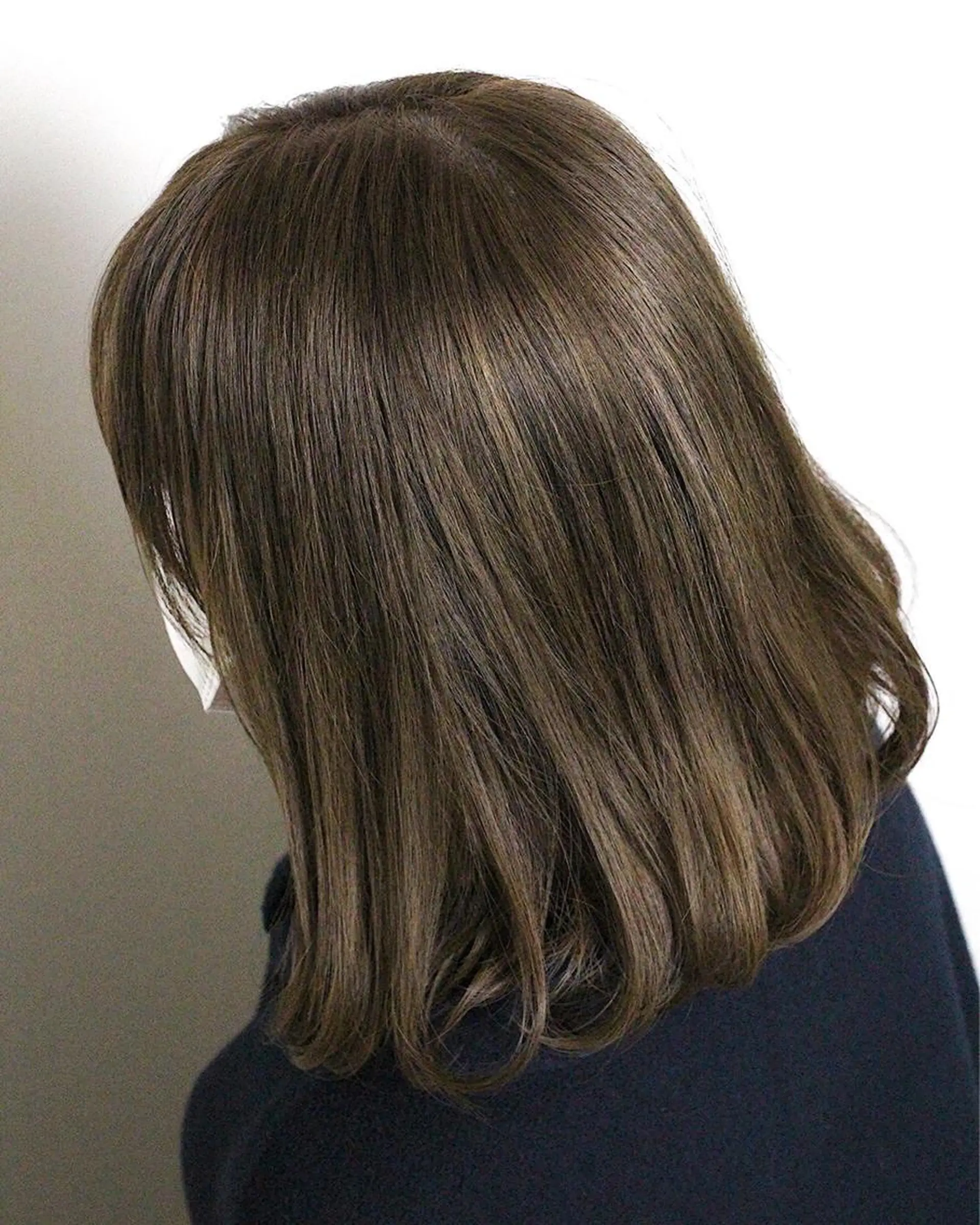 ミディアム カラー ボブ ヘアカラー 土居 正季のヘアスタイル