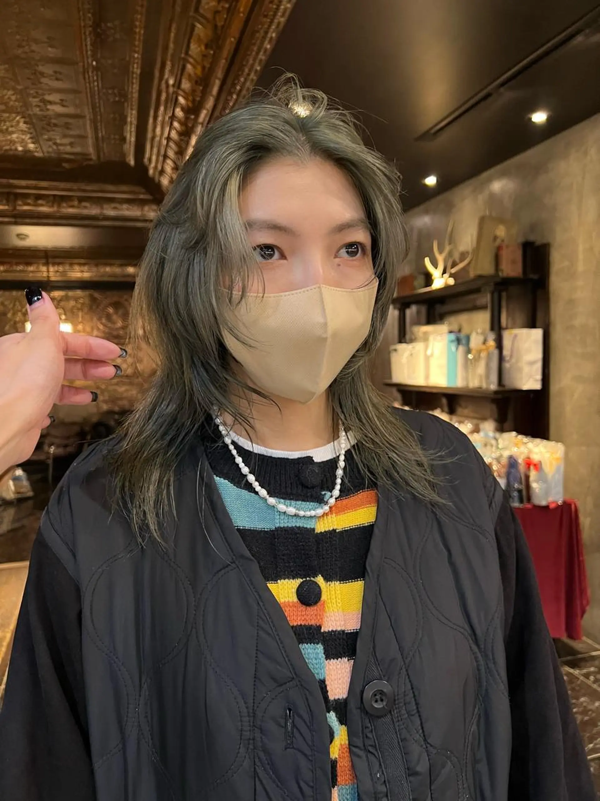 カラー カット ヘアカラー haco+所属・圧倒的デザイン力 店長🎨RENAのヘアスタイル