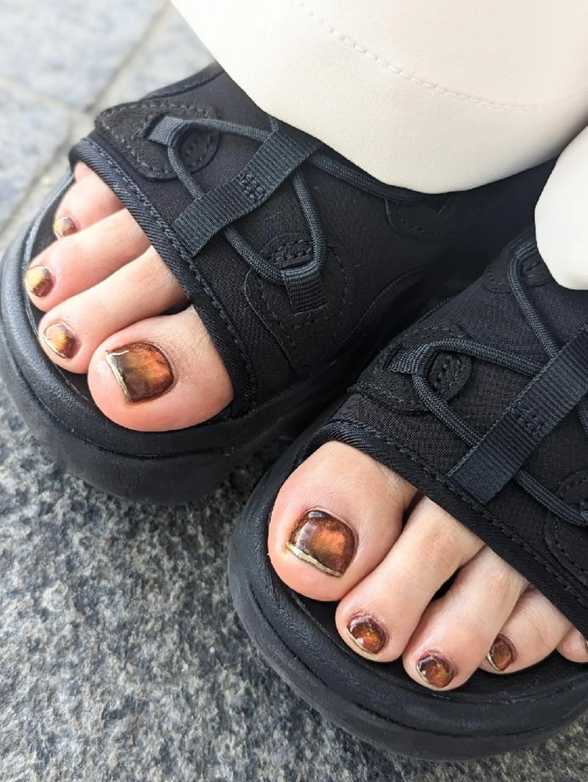 ネイル フットネイル フットネイル aycnail 　Ayakaのネイルデザイン