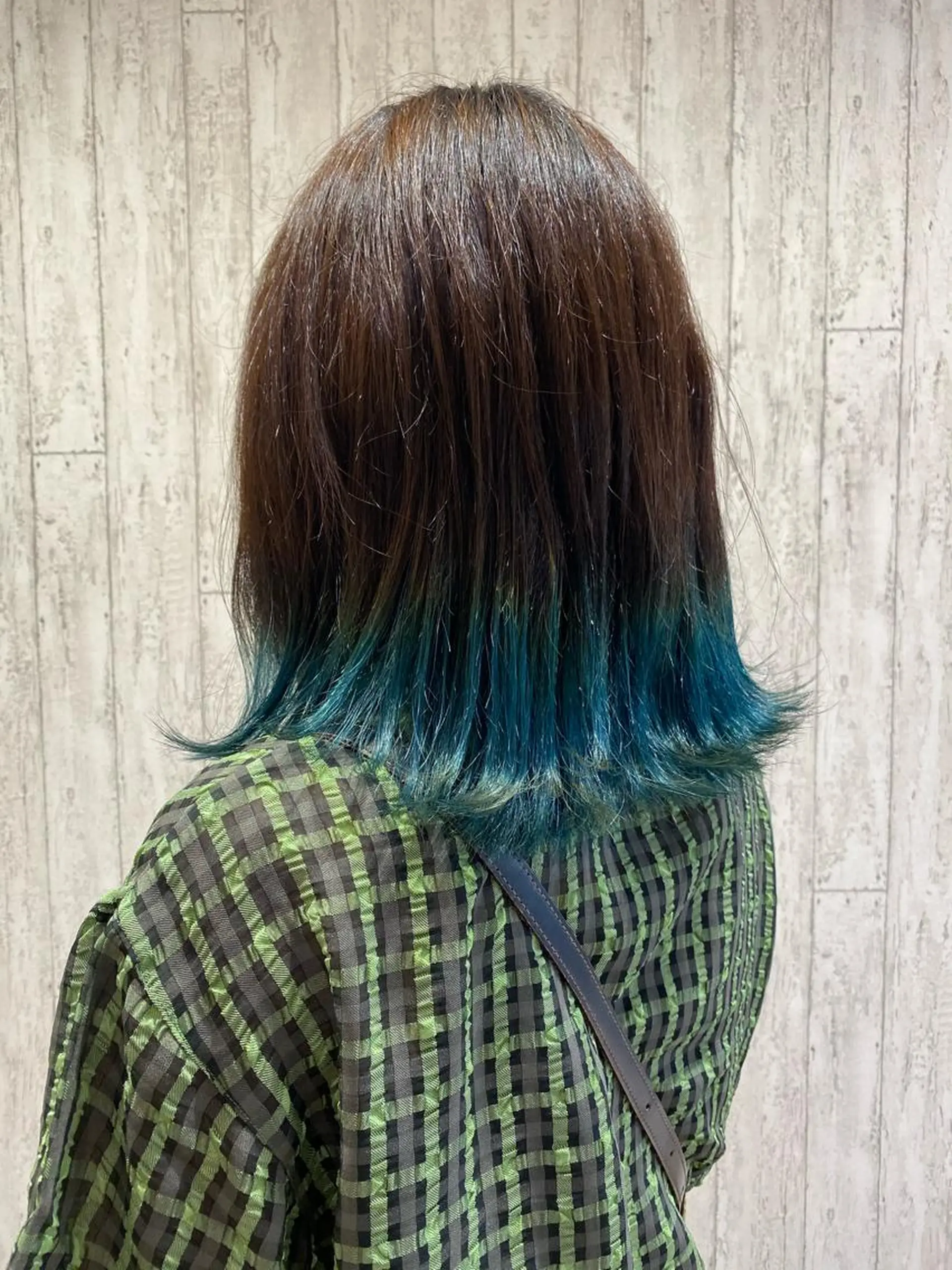 セミロング カラー 綱島店🦋店長🦋 ほんさわ みずきのヘアスタイル