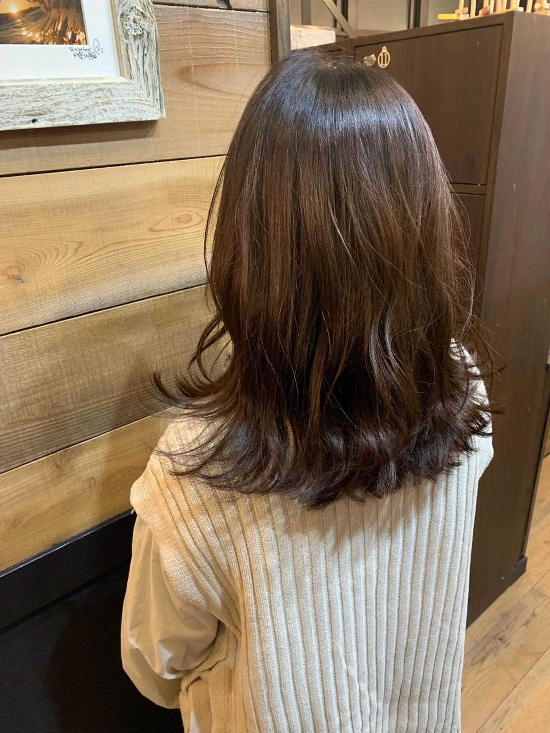 ミディアム ヘアカラー SHIAN 八王子👼鬼塚さやかのヘアスタイル