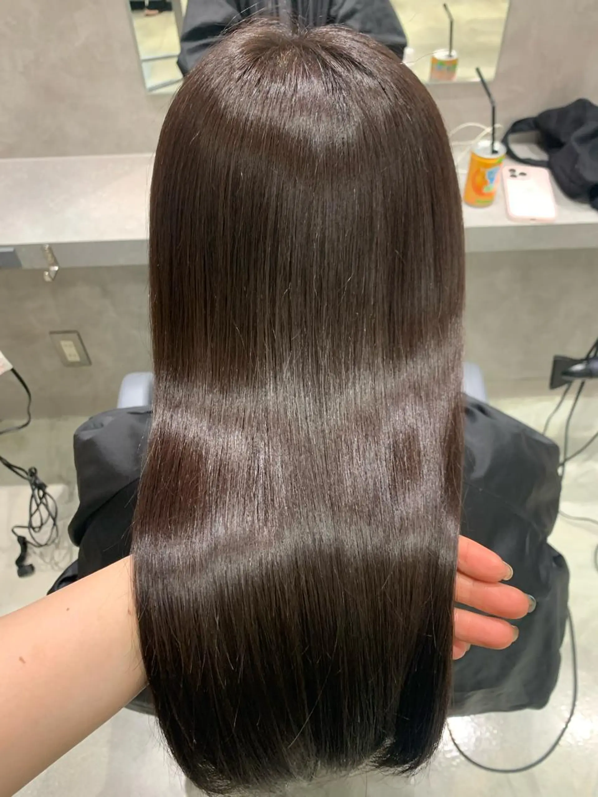 ロング 新宿♥ハッシュカット 中韓ヘア♥Unaのヘアスタイル