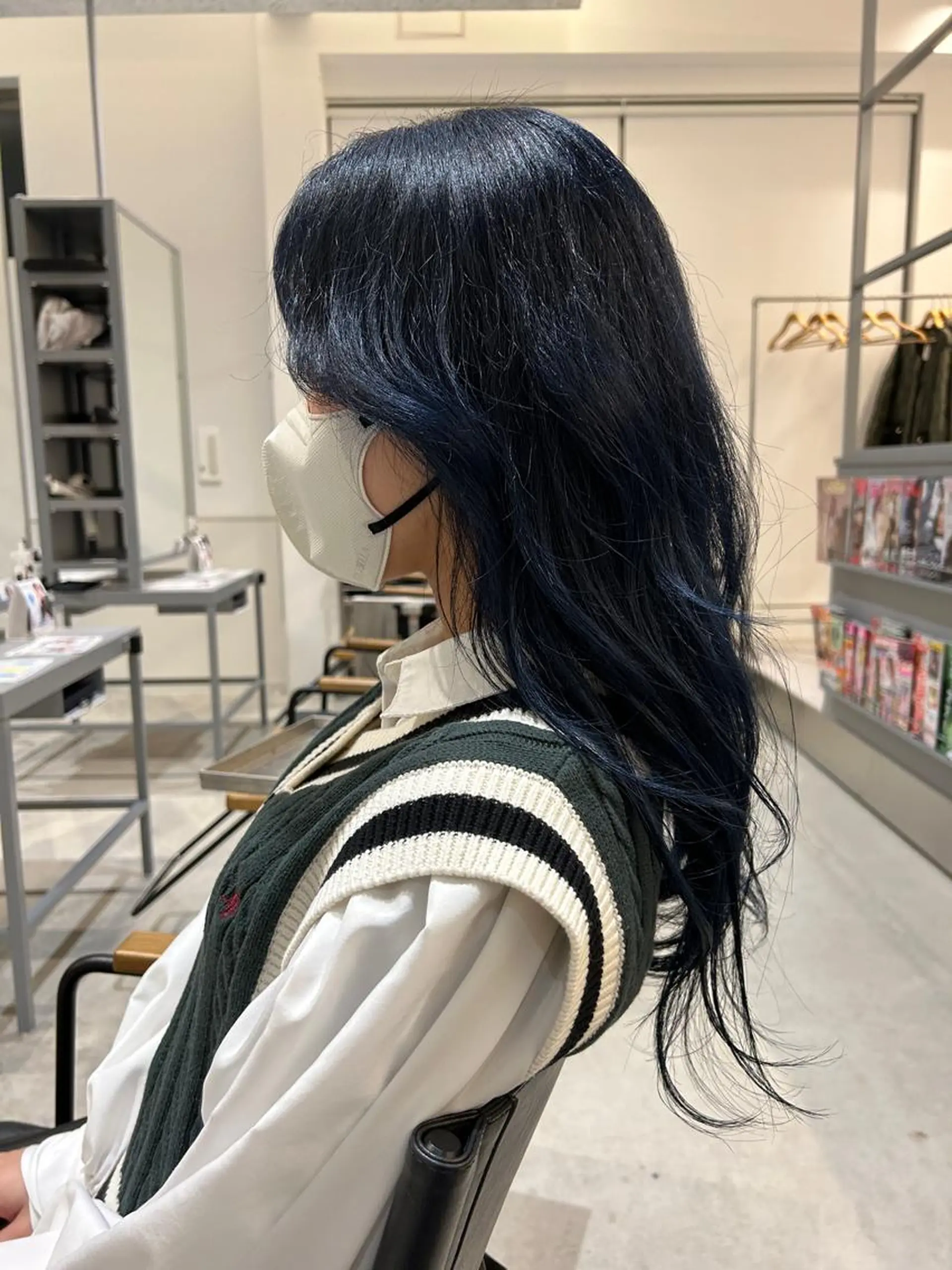 ロング カラー 中 海斗のヘアスタイル