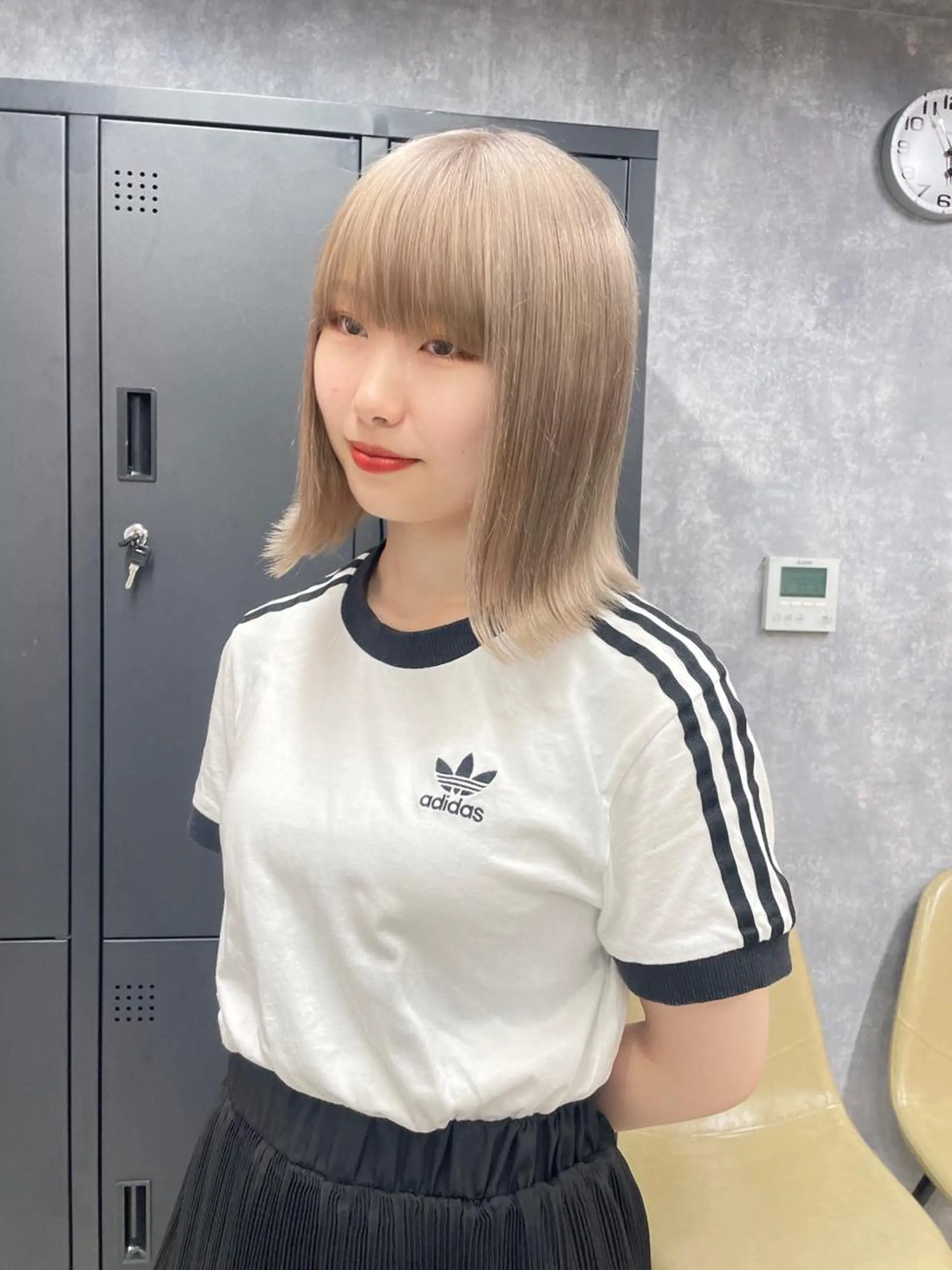 ミディアム カラー 宮城 ほのかのヘアスタイル