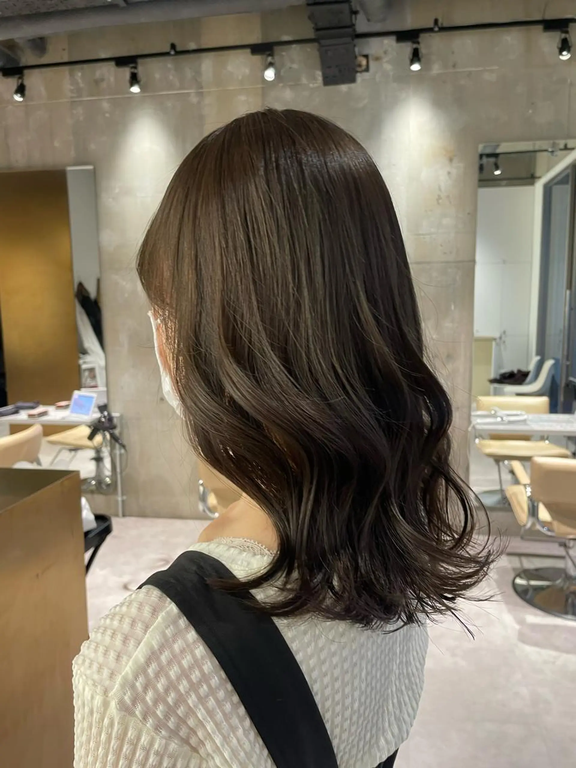 ミディアム カラー 美髪矯正/ハイトーン 🪸🩰ヒナコのヘアスタイル