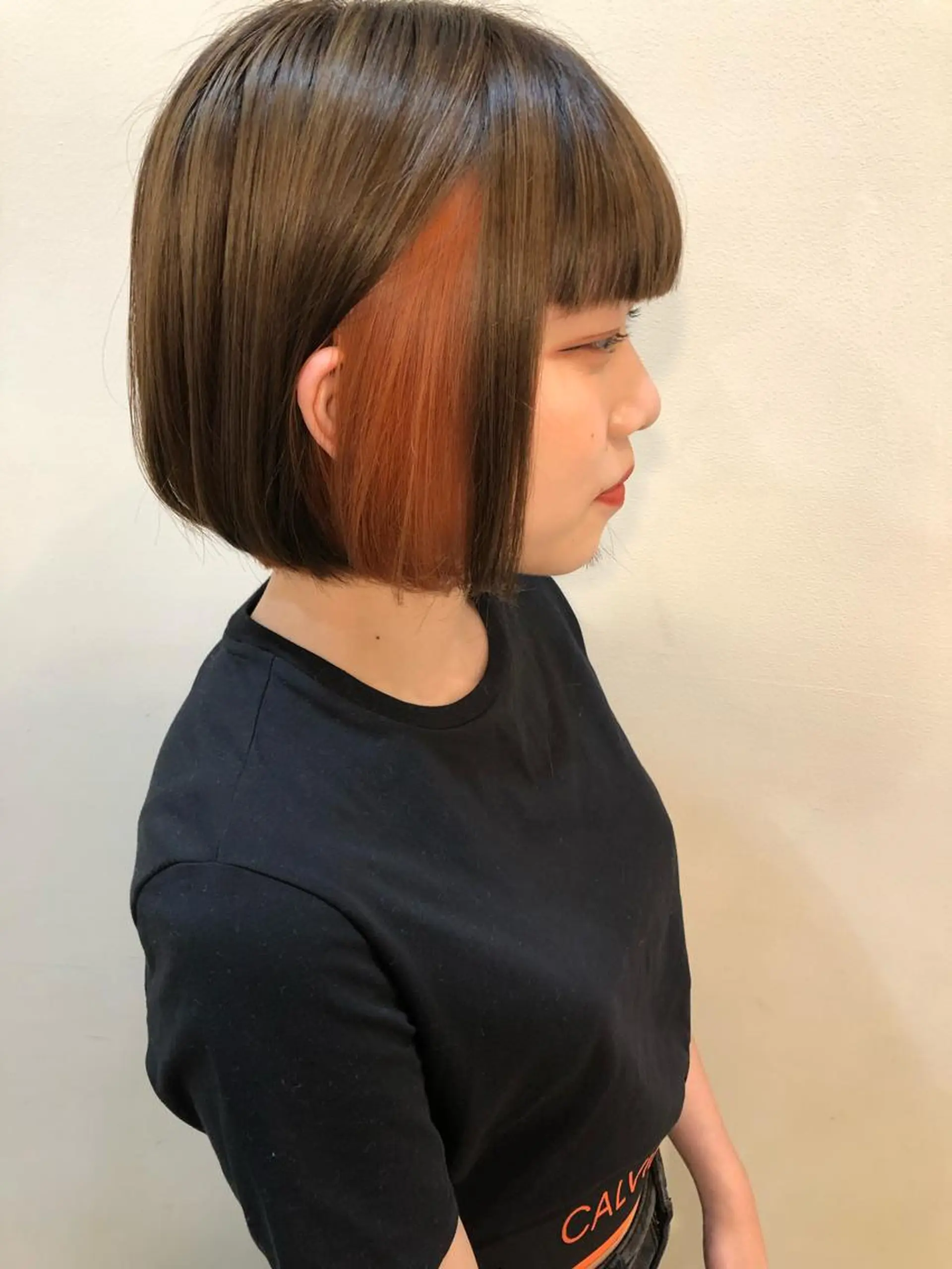ショート ヘアカラー トリートメント 【髪質改善】 川津翔太のヘアスタイル