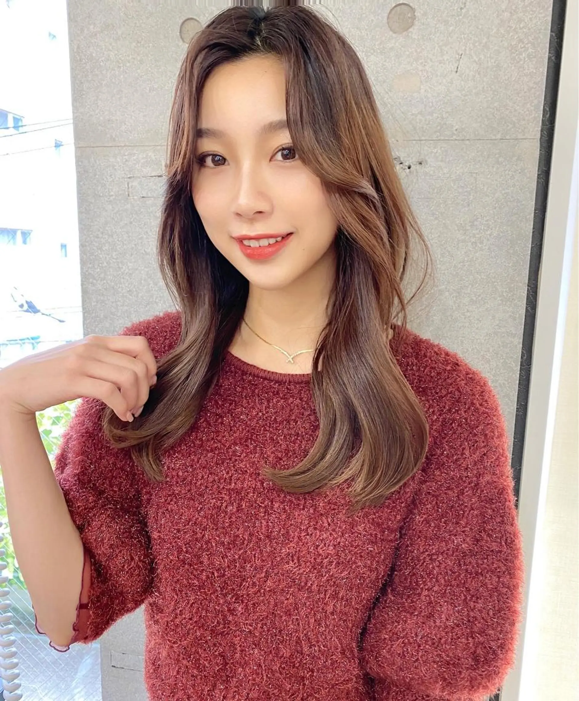 ロング カラー 似合わせレイヤー 🇰🇷荒木洋文のヘアスタイル