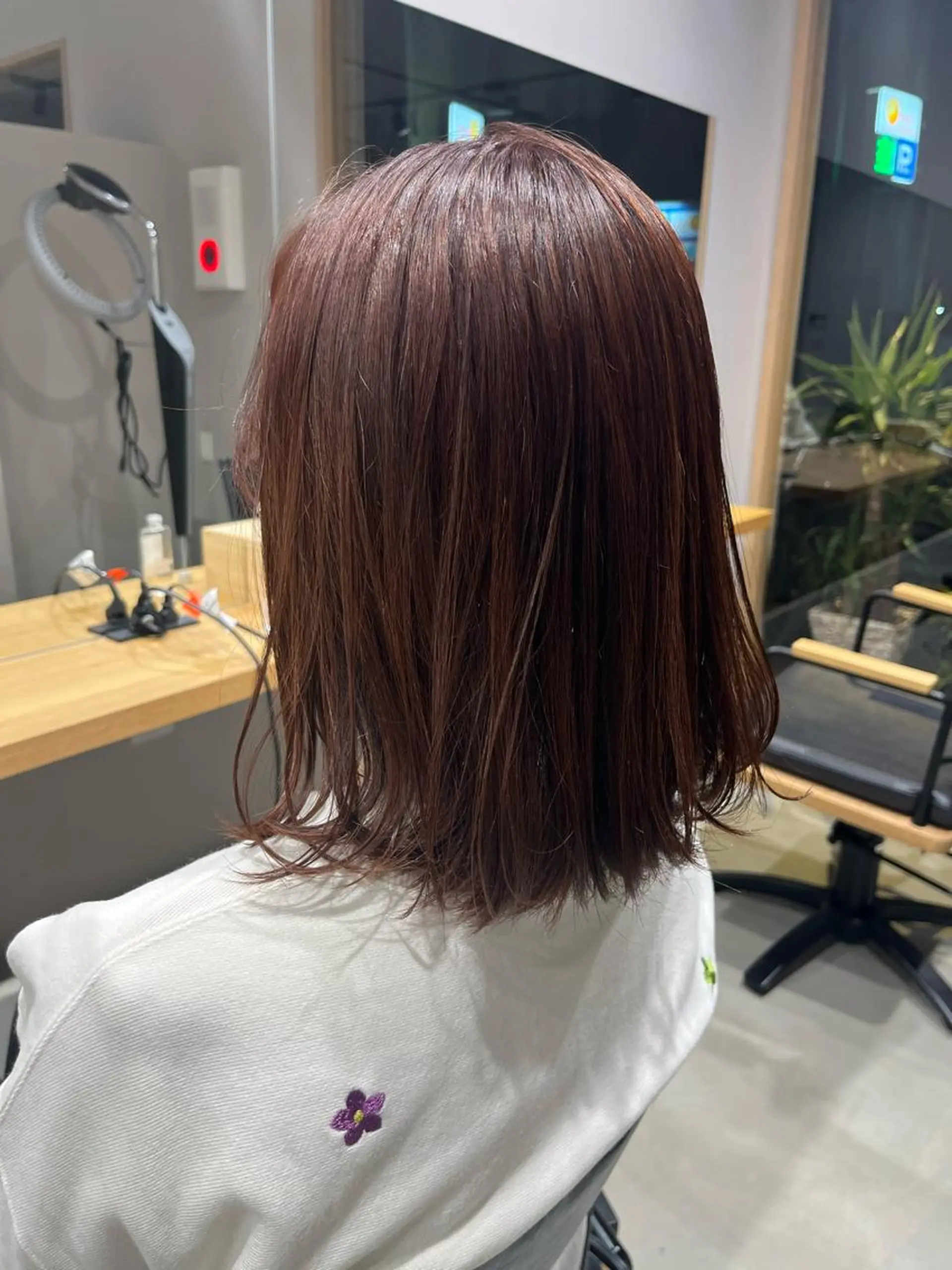 カラー ヘアアレンジ ハイライトカラー MINX The pass所属・透明感ケアカラー/ レイヤー/ryokaのヘアスタイル