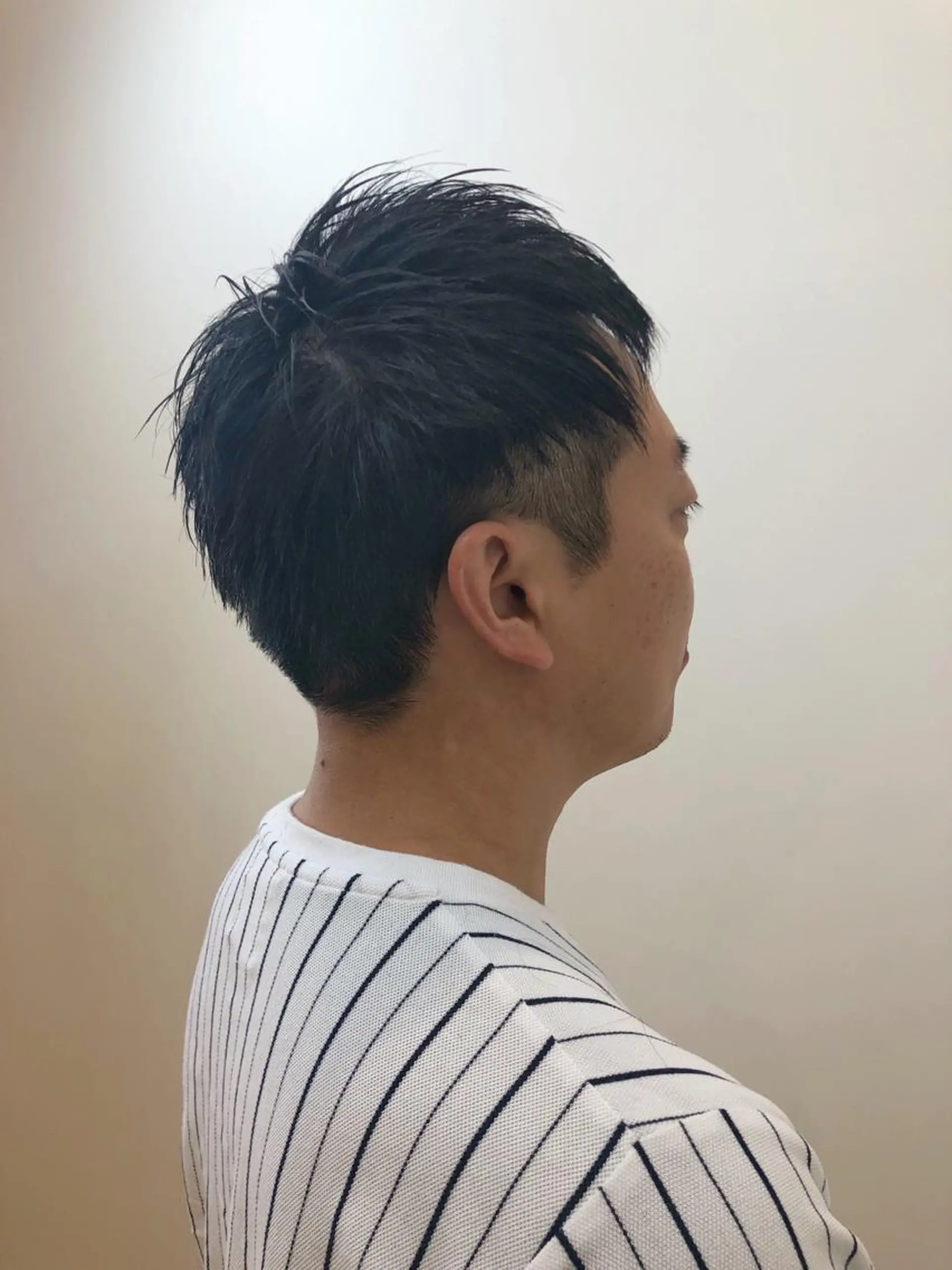 ショート メンズ ツーブロック 齋藤 らいのヘアスタイル