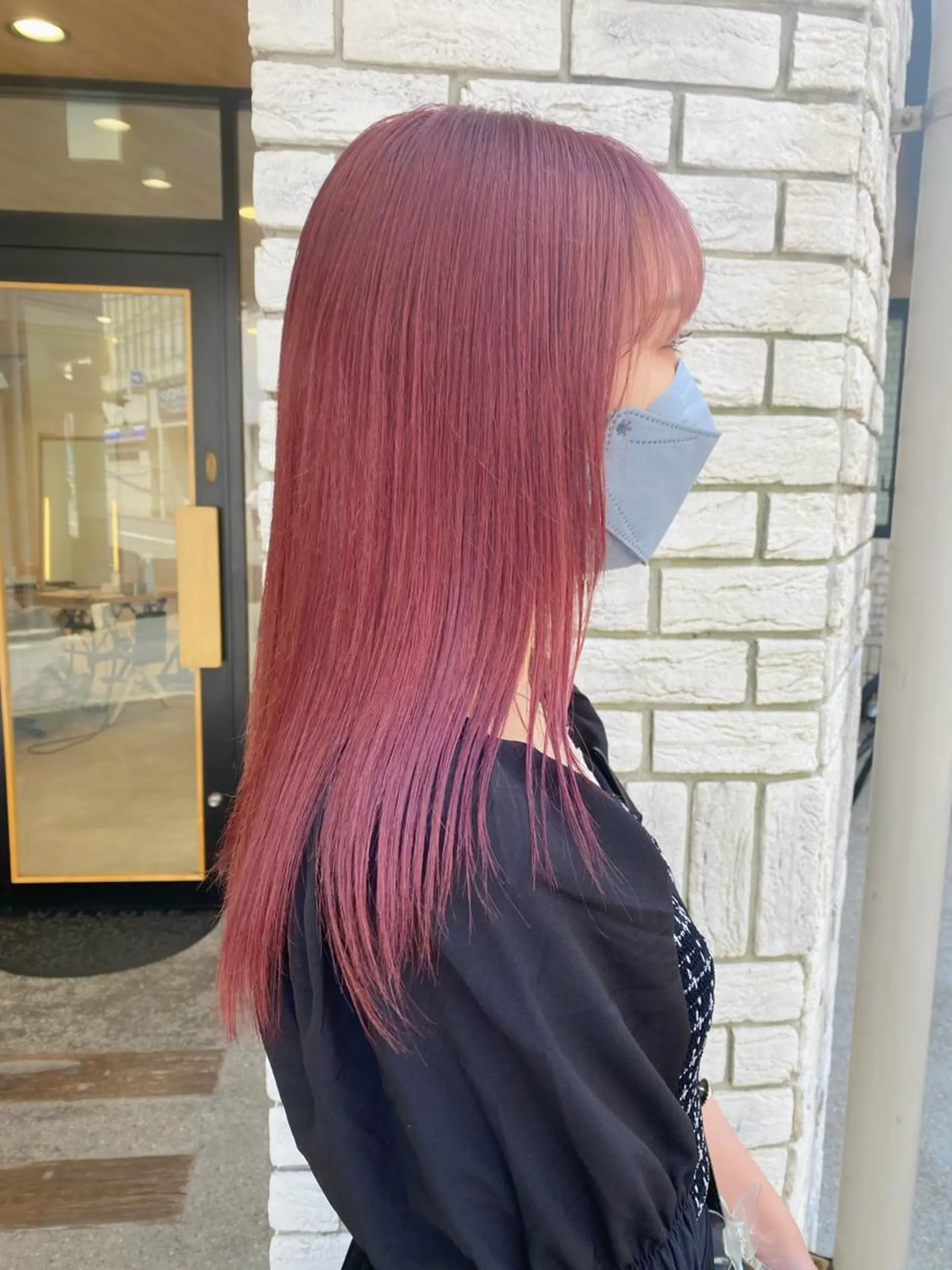 ロング カラー ダブルカラー ブリーチ/kaitoのヘアスタイル