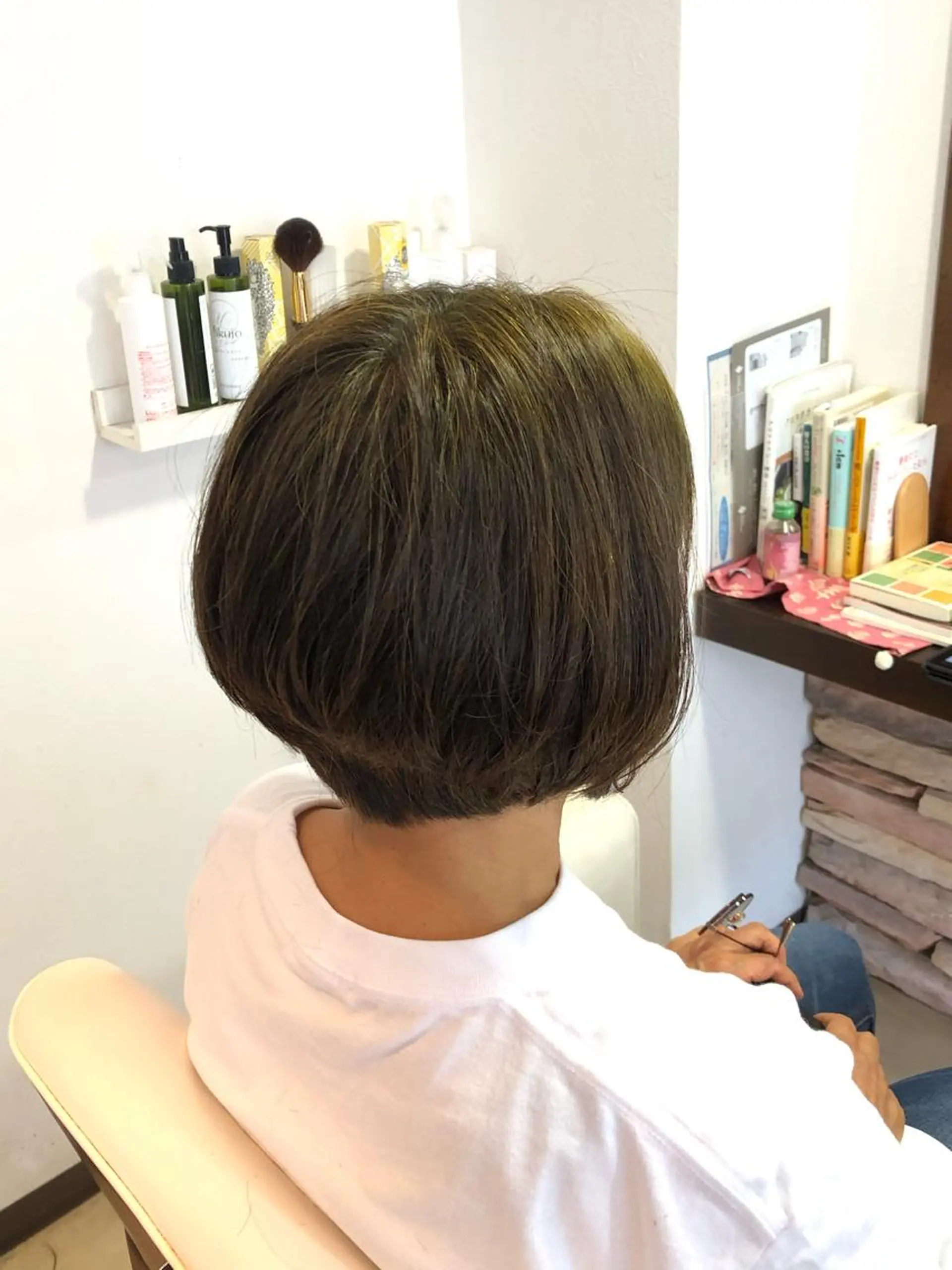 ショート カラー ヘナカラー ヘアカラー ❤️カラーのアレルギー持ち必見❤️フリーランス美容師UMi所属・色タイプ診断 ❤️Umi❤️のヘアスタイル