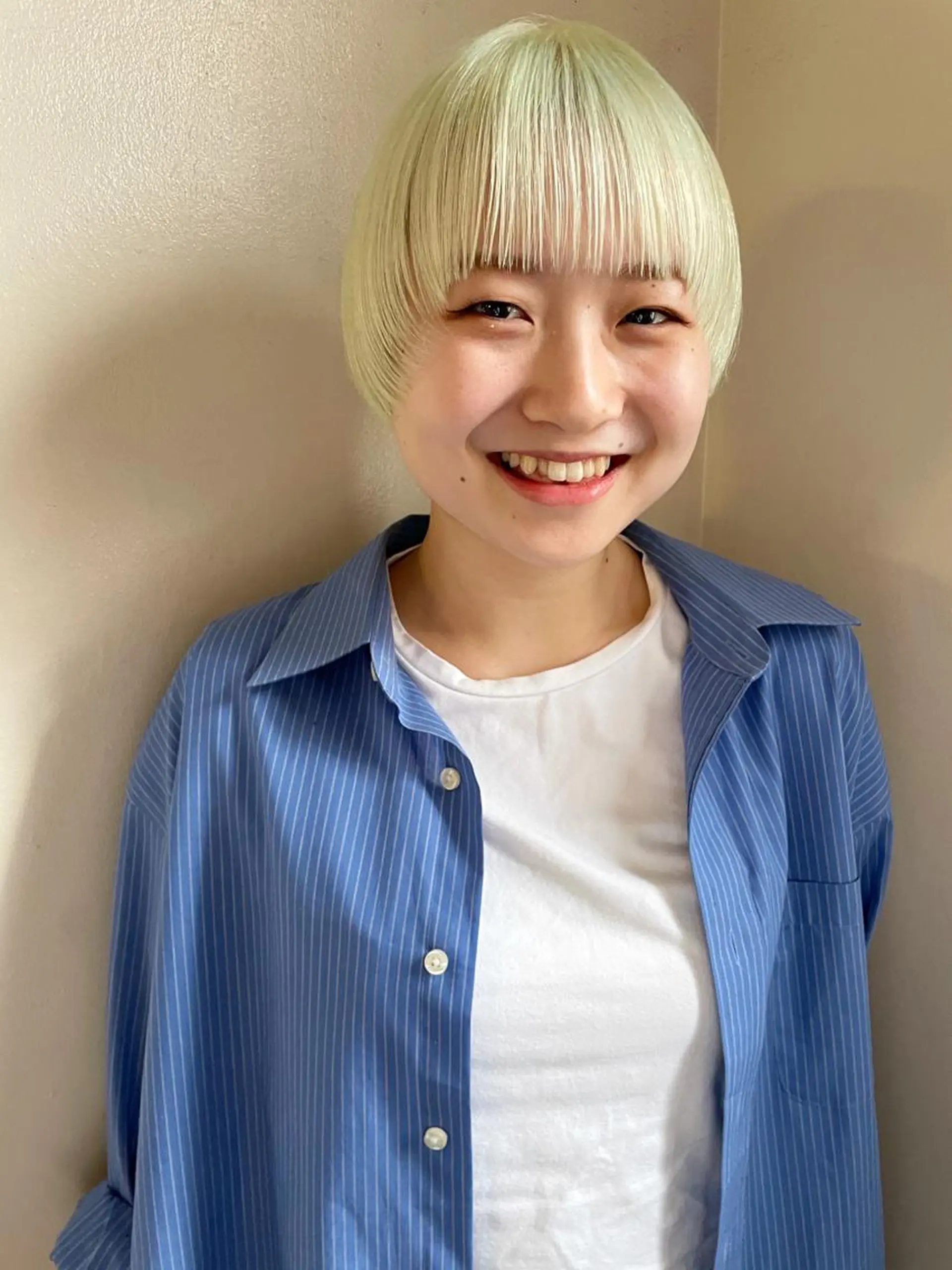 ショート カラー ヘアアレンジ カット ヘアカラー トリートメント 丸山渉/パーマ エフェクトブリーチのヘアスタイル