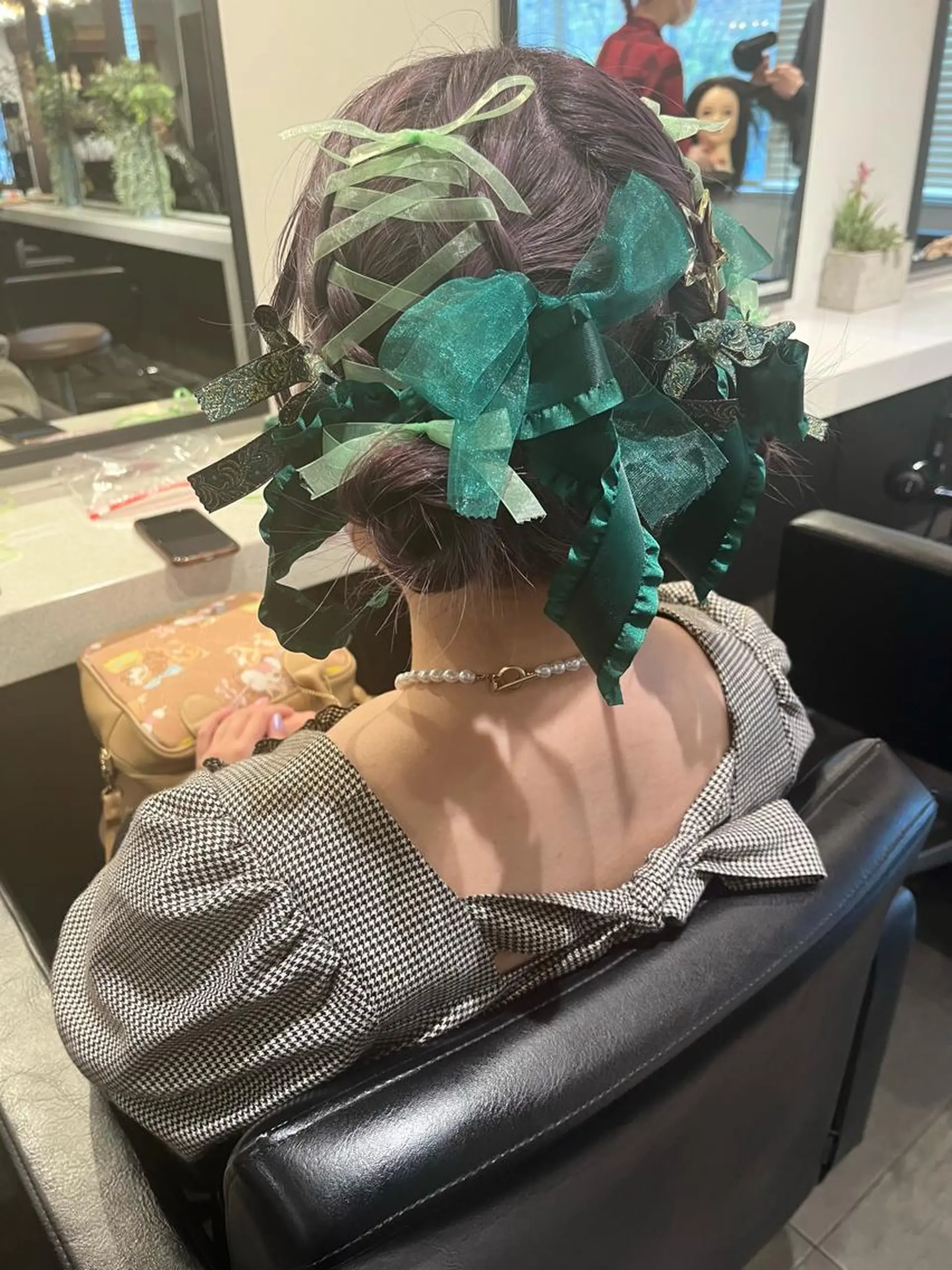 ミディアム ヘアアレンジ ヘアセット 暖色🍒姫カット🎀 オタク特化🎀ゆうなのヘアスタイル