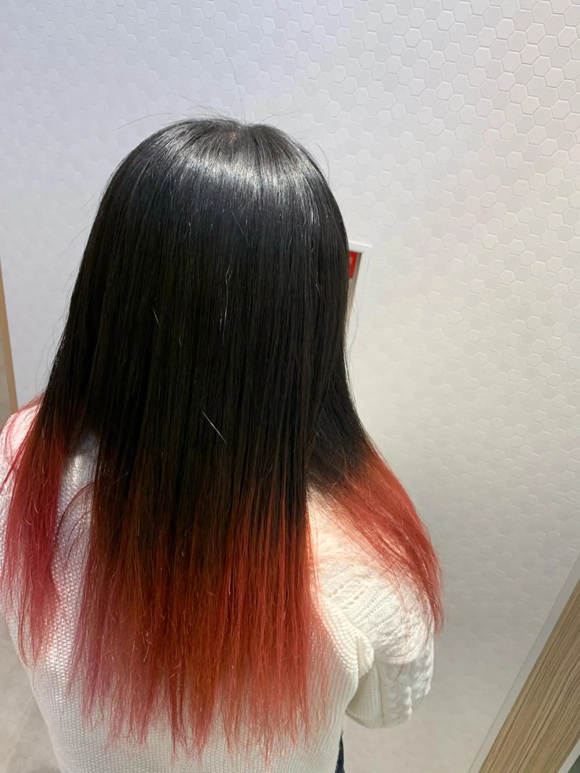 ロング 縮毛矯正 大橋 一智のヘアスタイル