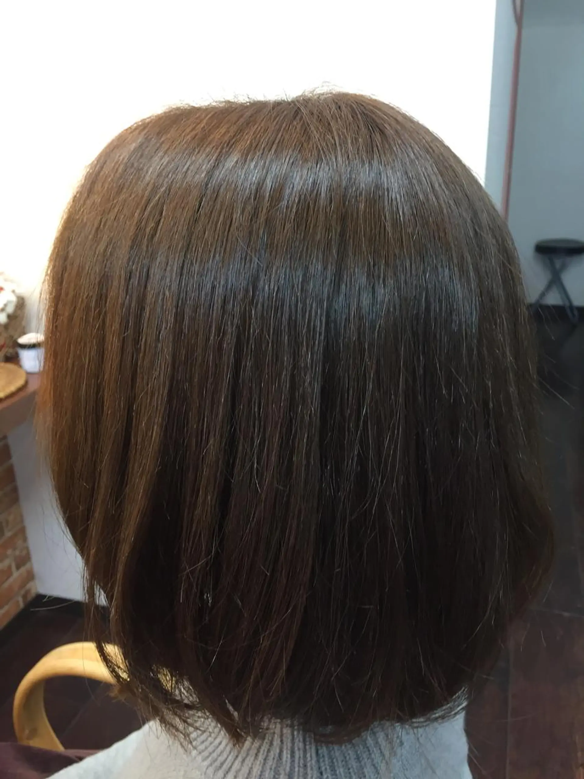 ミディアム パーマ 桧山 真のヘアスタイル